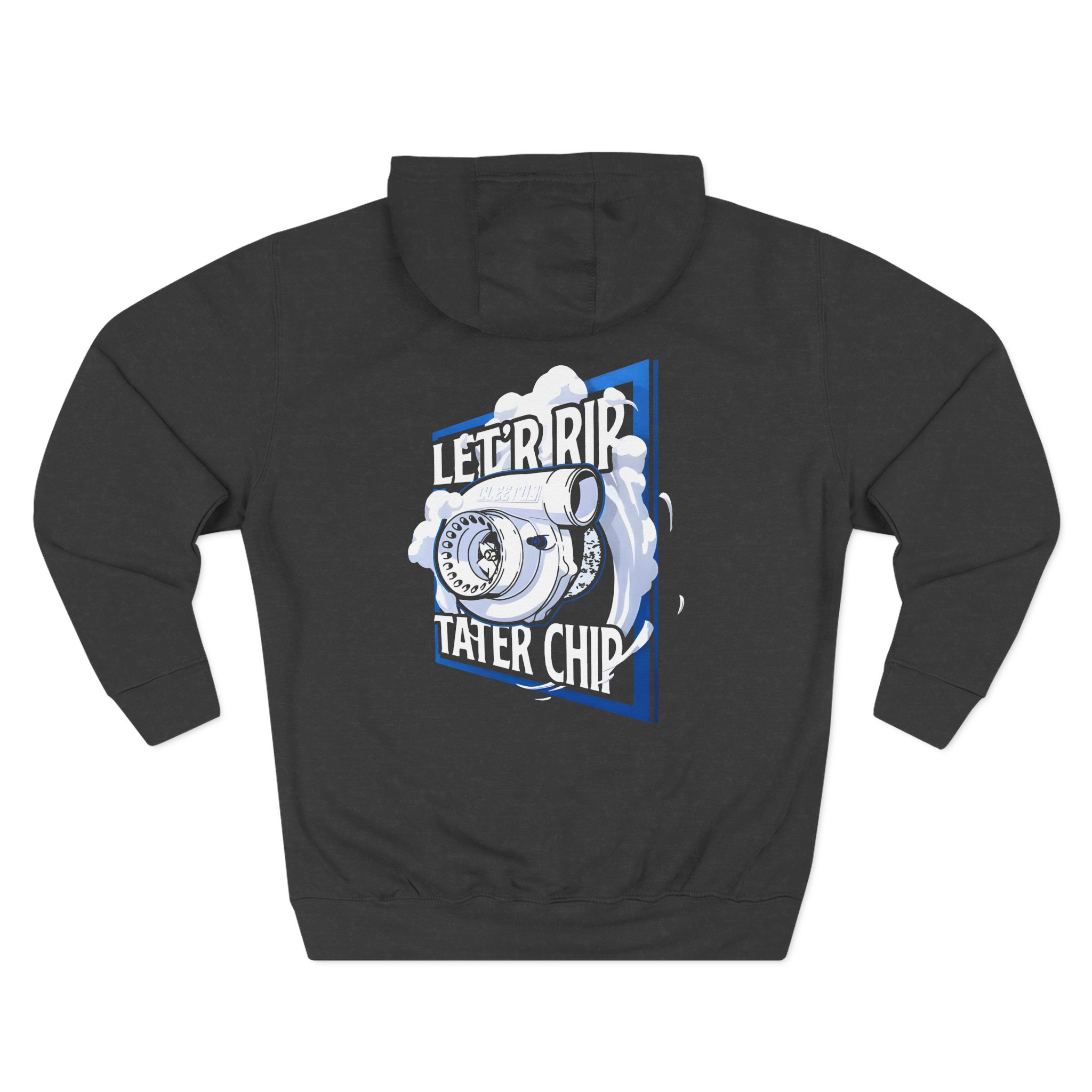 Cleetus Mcfarland Cleetus Let'r Rip Turbo Three-Panel Fleece Hoodie