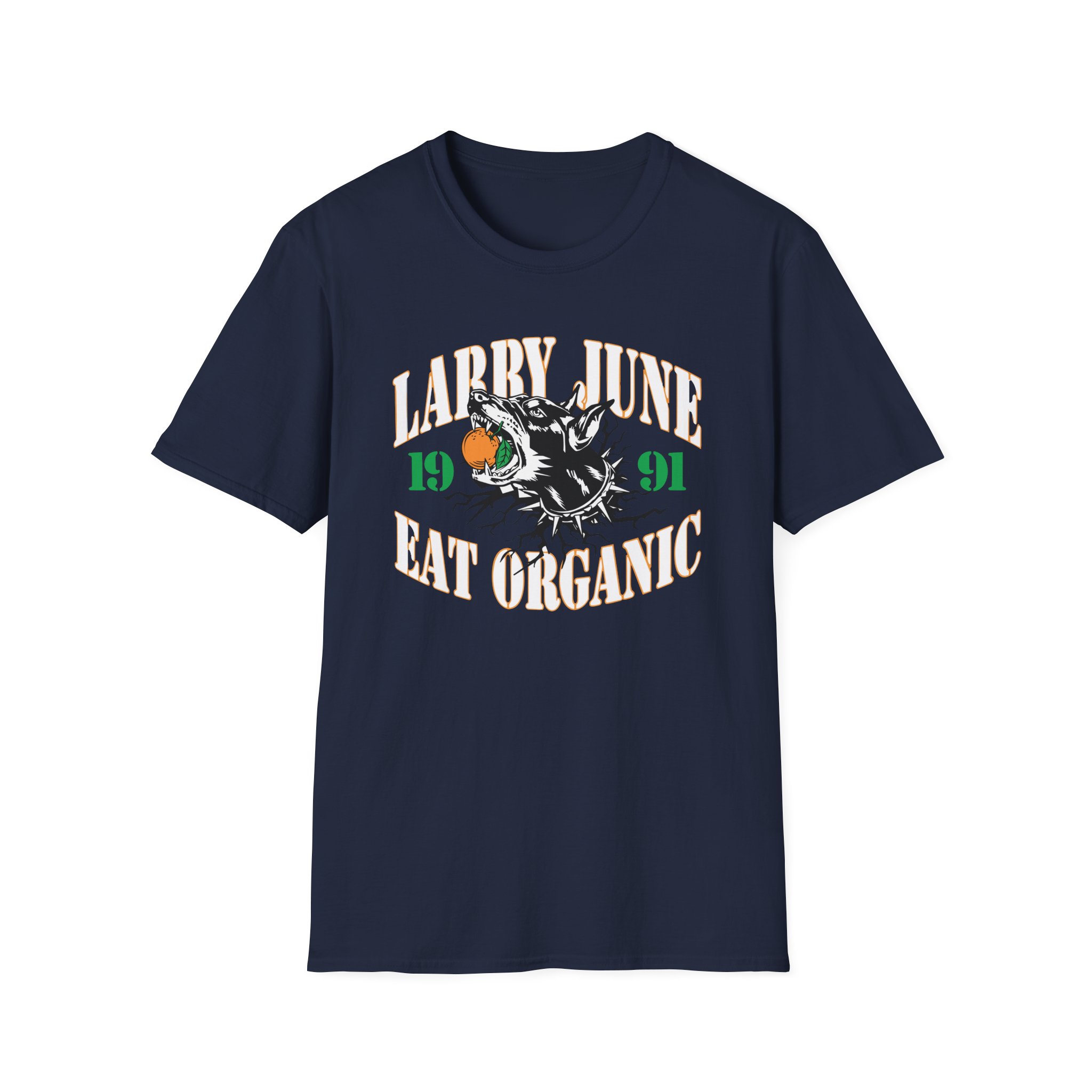 Larry June Eat Organic Unisex Softstyle T-Shirt