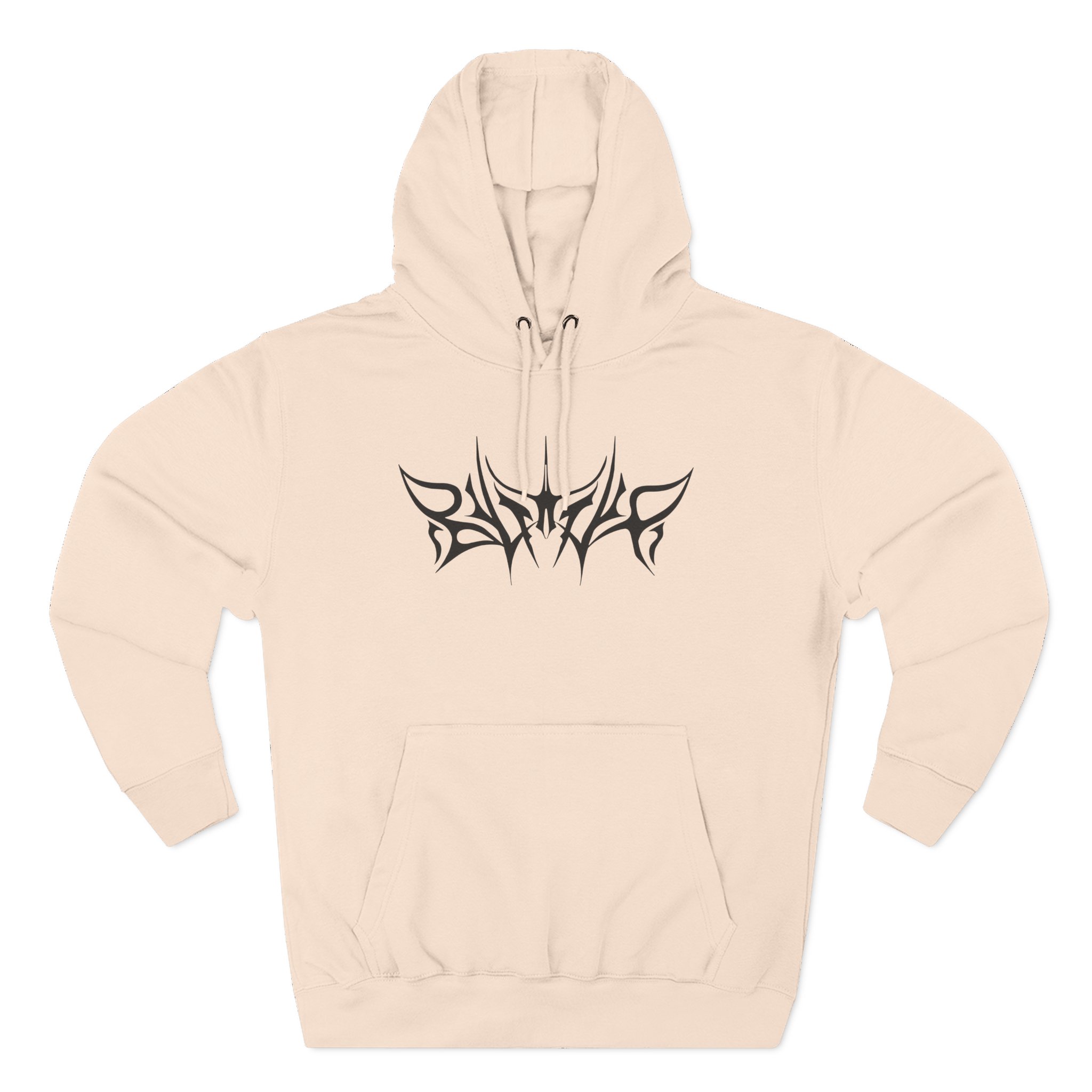 Bilmuri Logo Three-Panel Fleece Hoodie