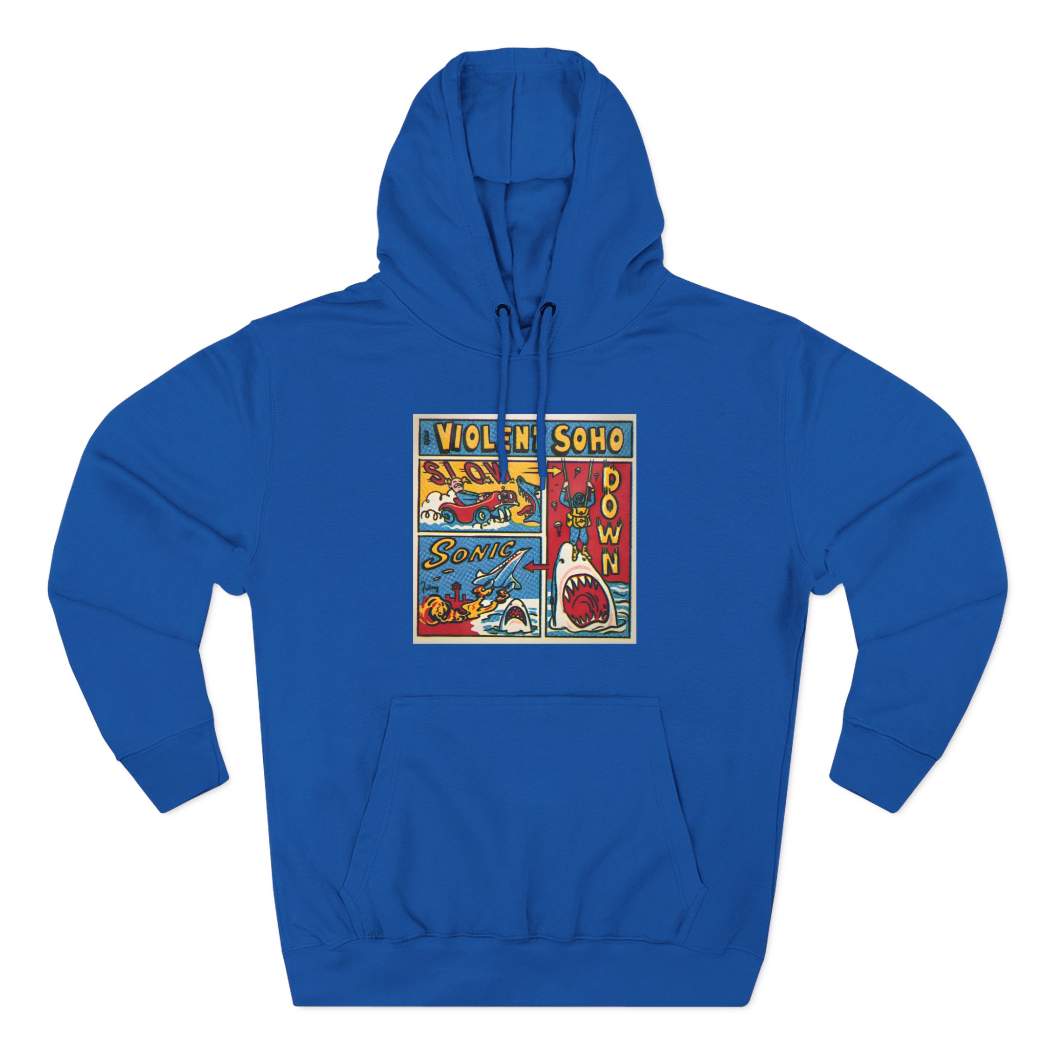 Violent Soho Slow Down Sonic Three-Panel Fleece Hoodie