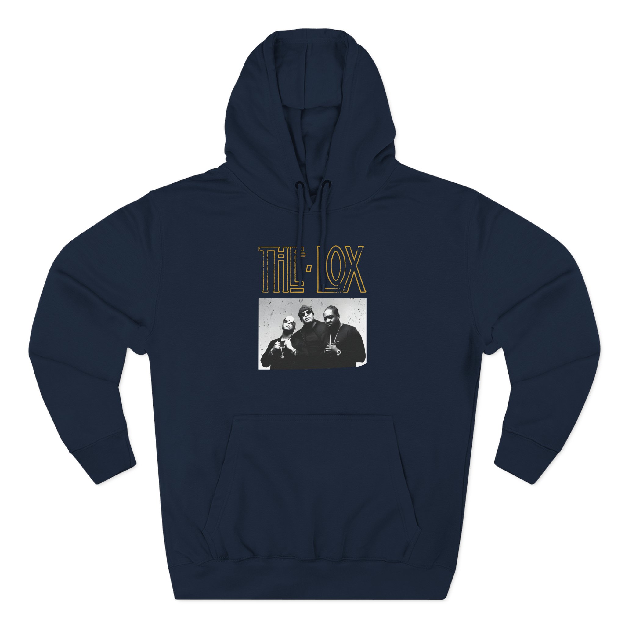 The Lox Zep Three-Panel Fleece Hoodie