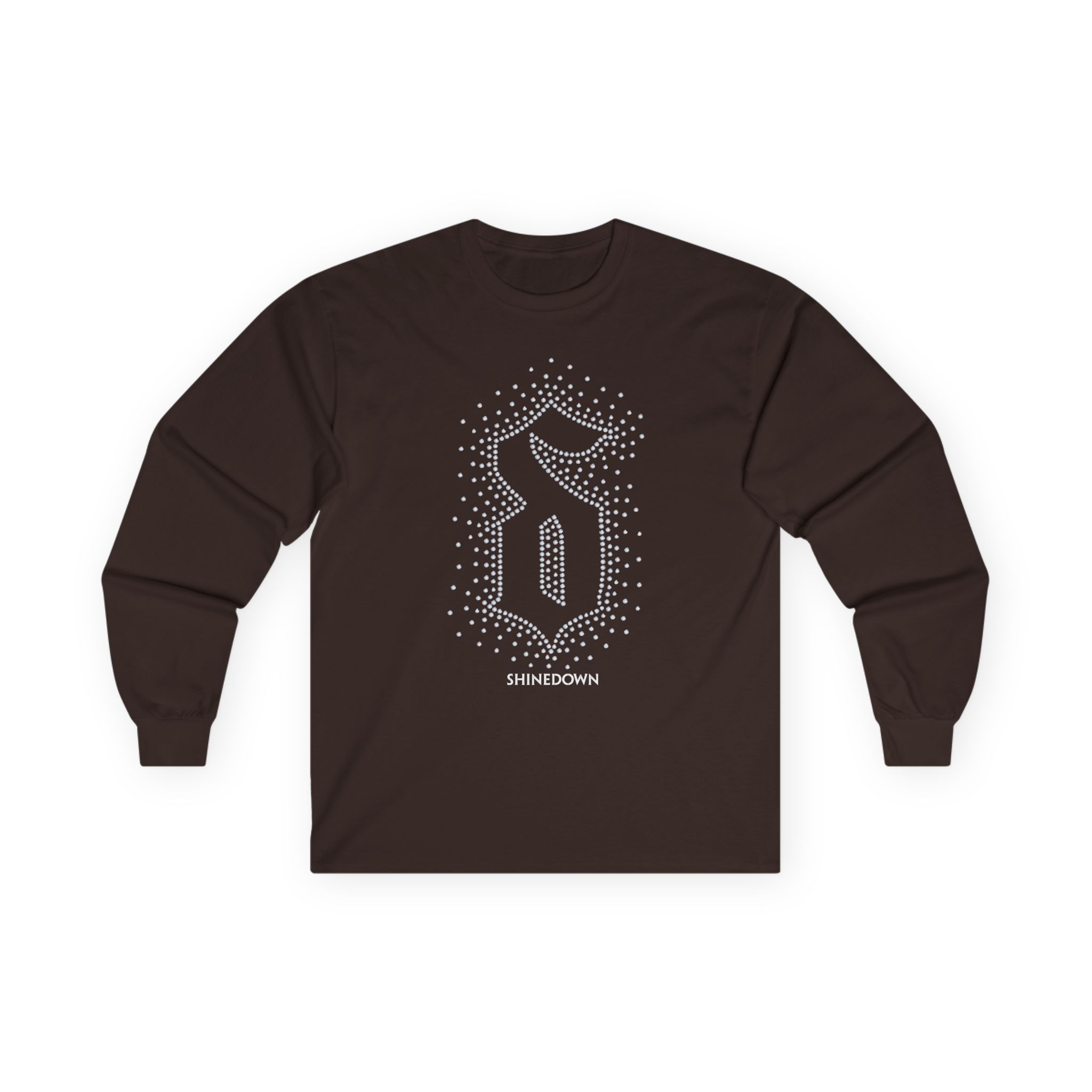 Shinedown Rhinestone Unisex Ultra Cotton Long Sleeve Tee