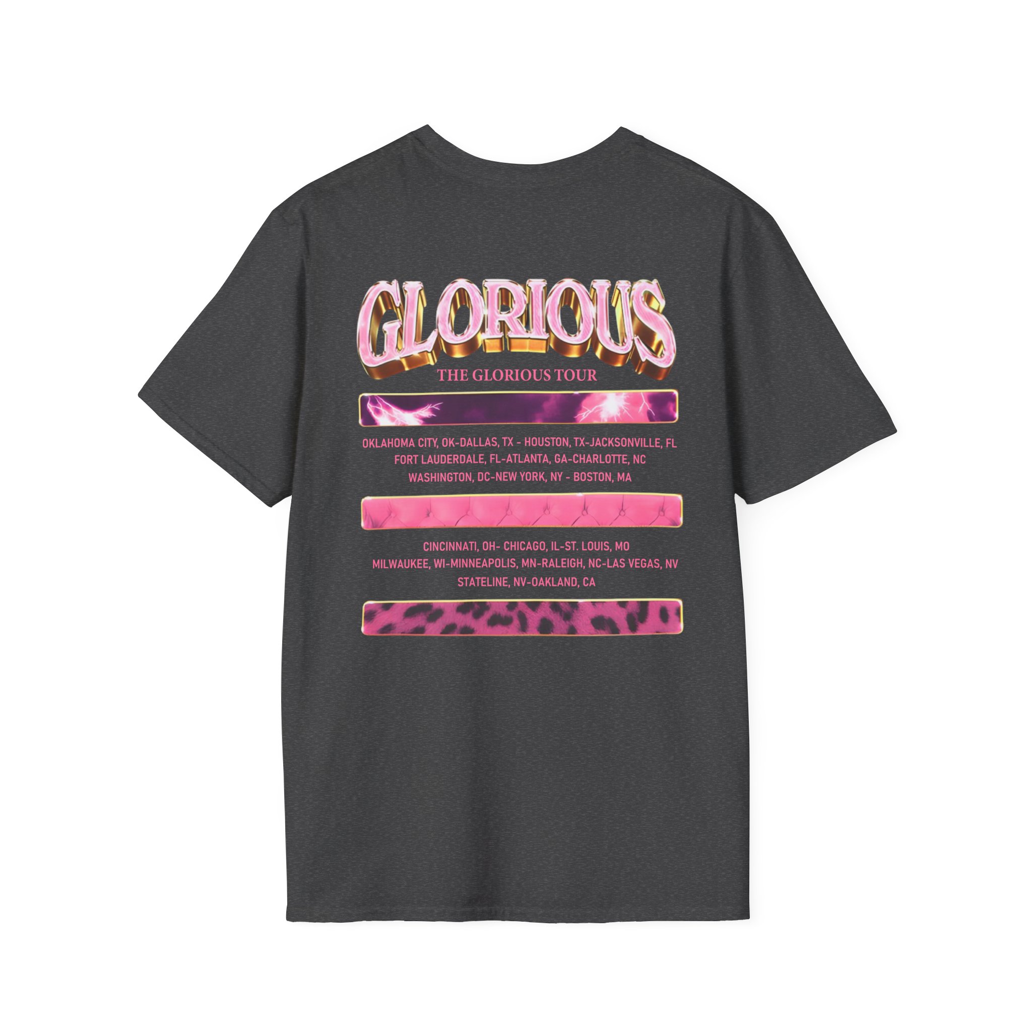 Glorilla Glorious Tour From Memphis Unisex Softstyle T-Shirt