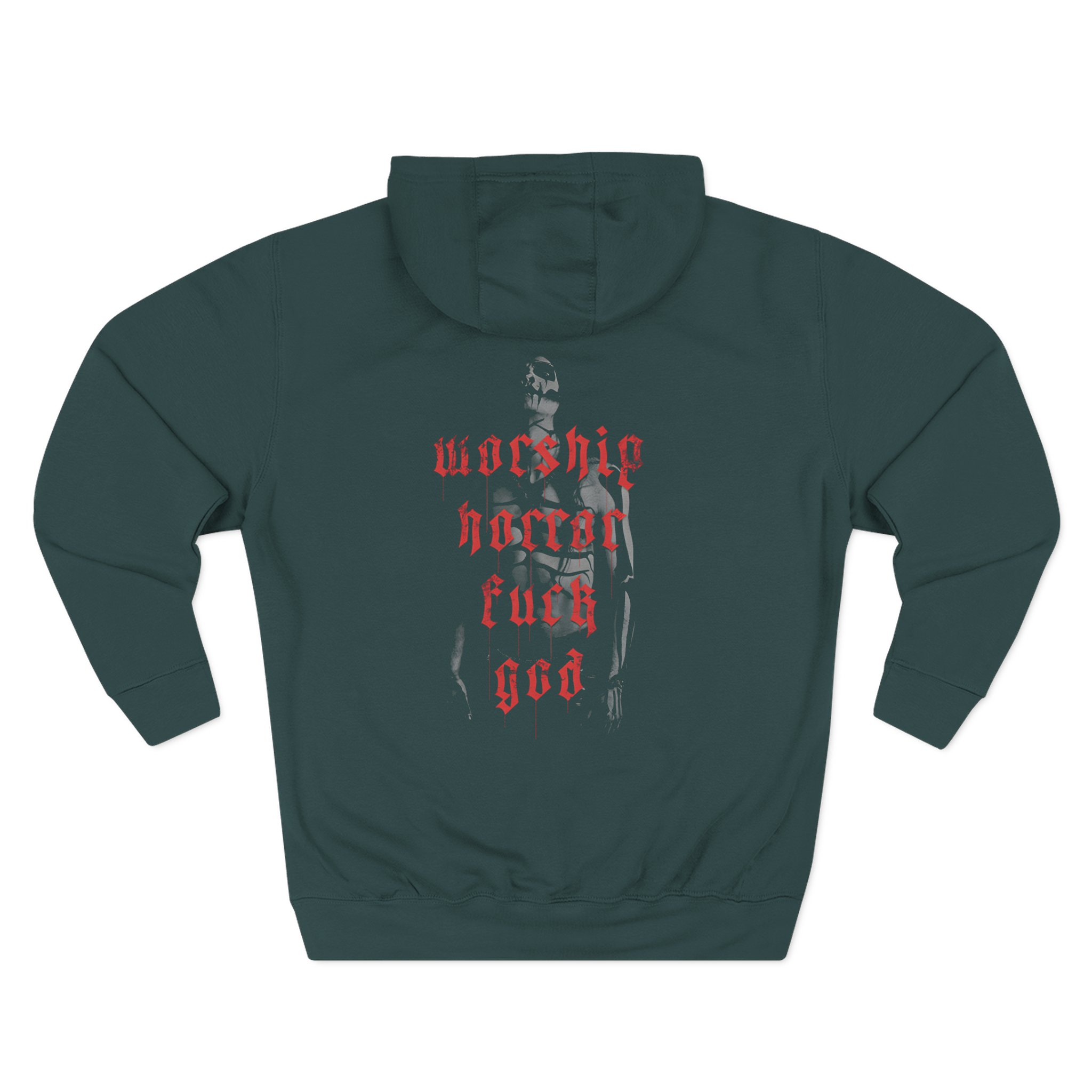 Carach Angren Worship Horror Three-Panel Fleece Hoodie