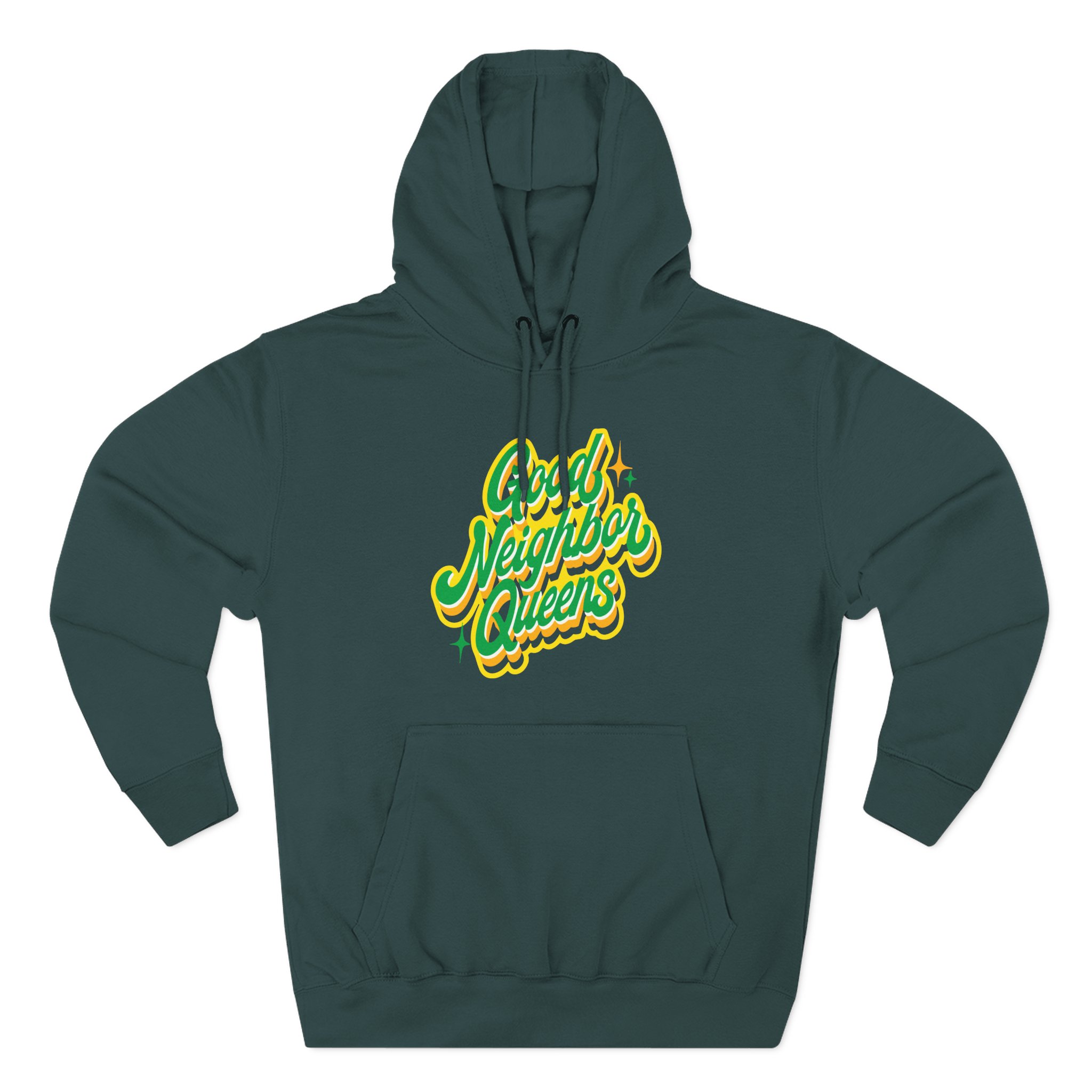 Good Neighbours Queens Three-Panel Fleece Hoodie