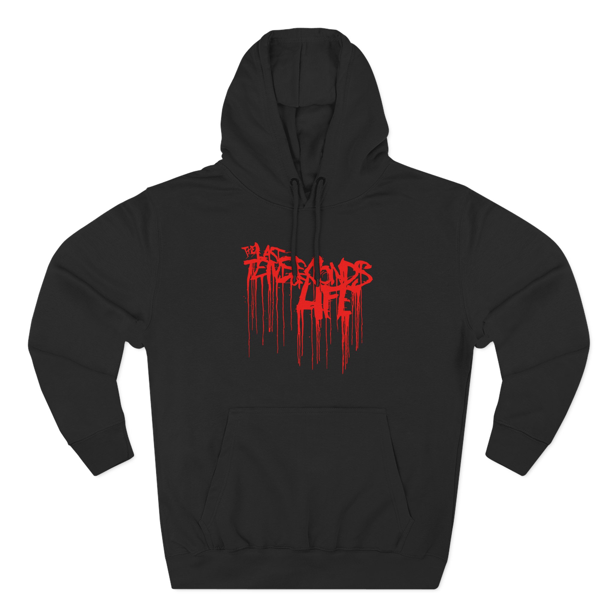 The Last Ten Seconds of Life Three-Panel Fleece Hoodie