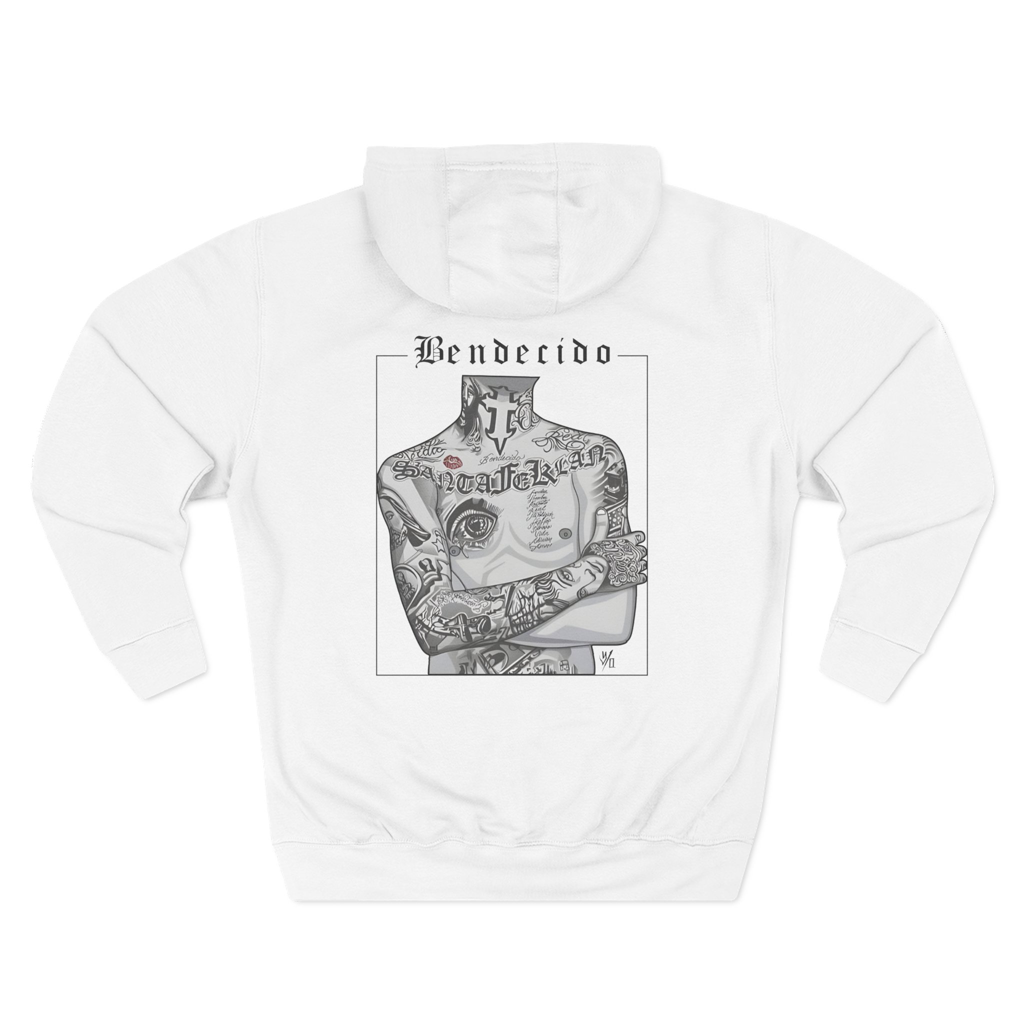 Santa Fe Klan Three-Panel Fleece Hoodie