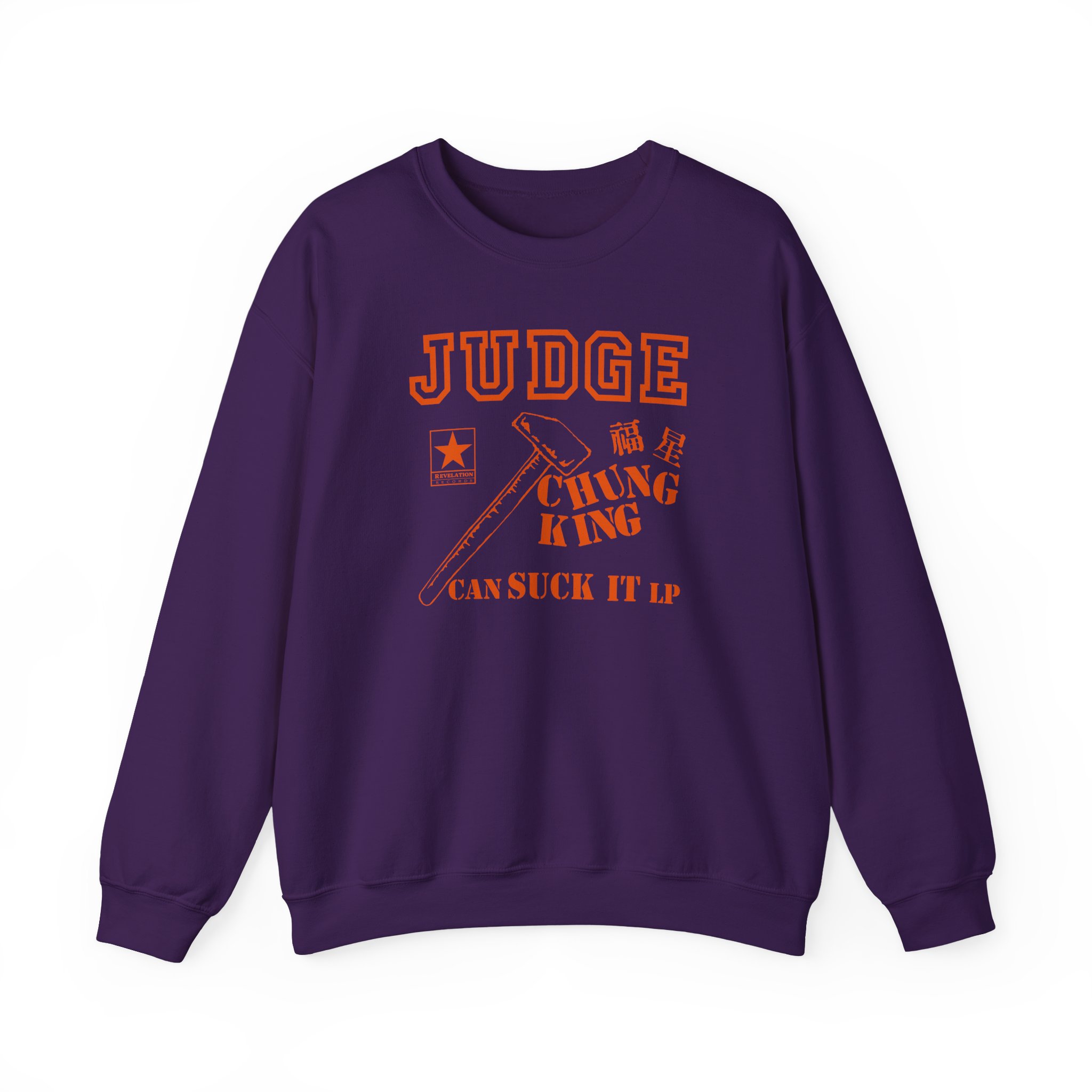 Judge Chung King Unisex Heavy Blendâ„¢ Crewneck Sweatshirt