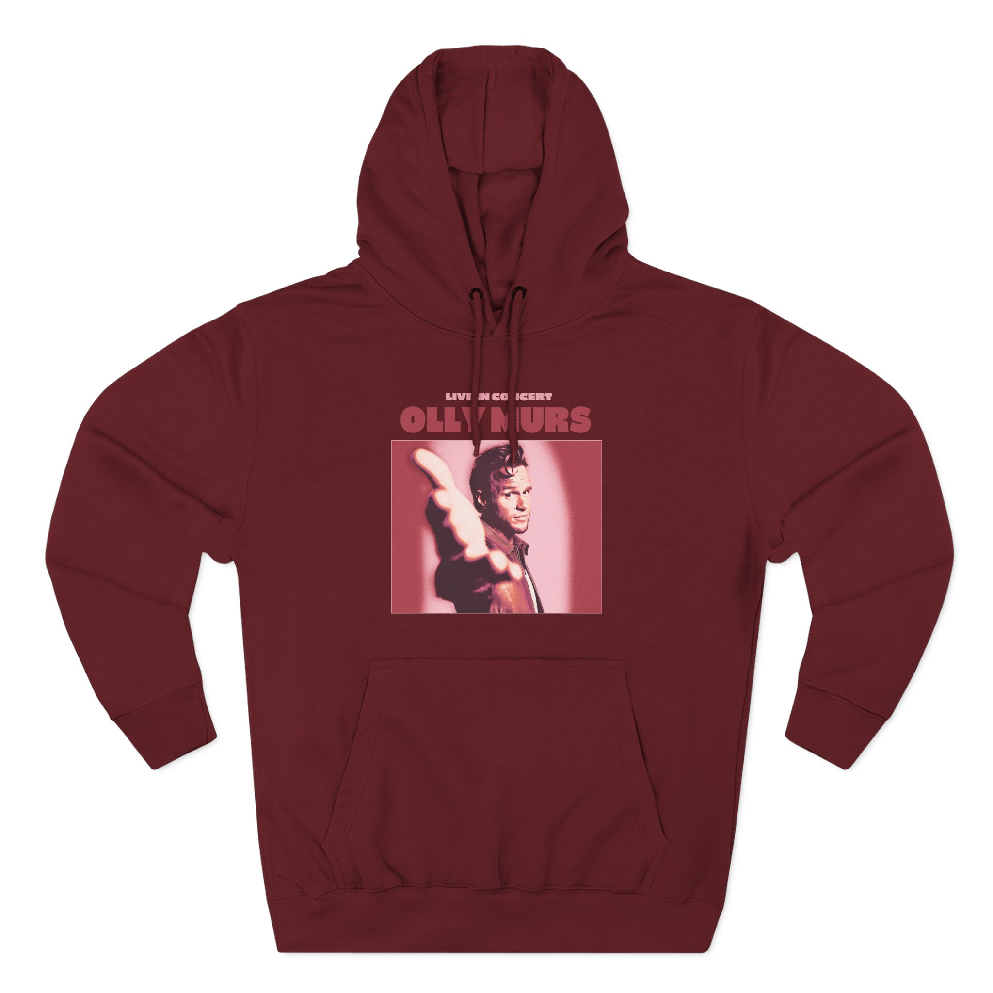 Olly Murs Live In Concert Three-Panel Fleece Hoodie