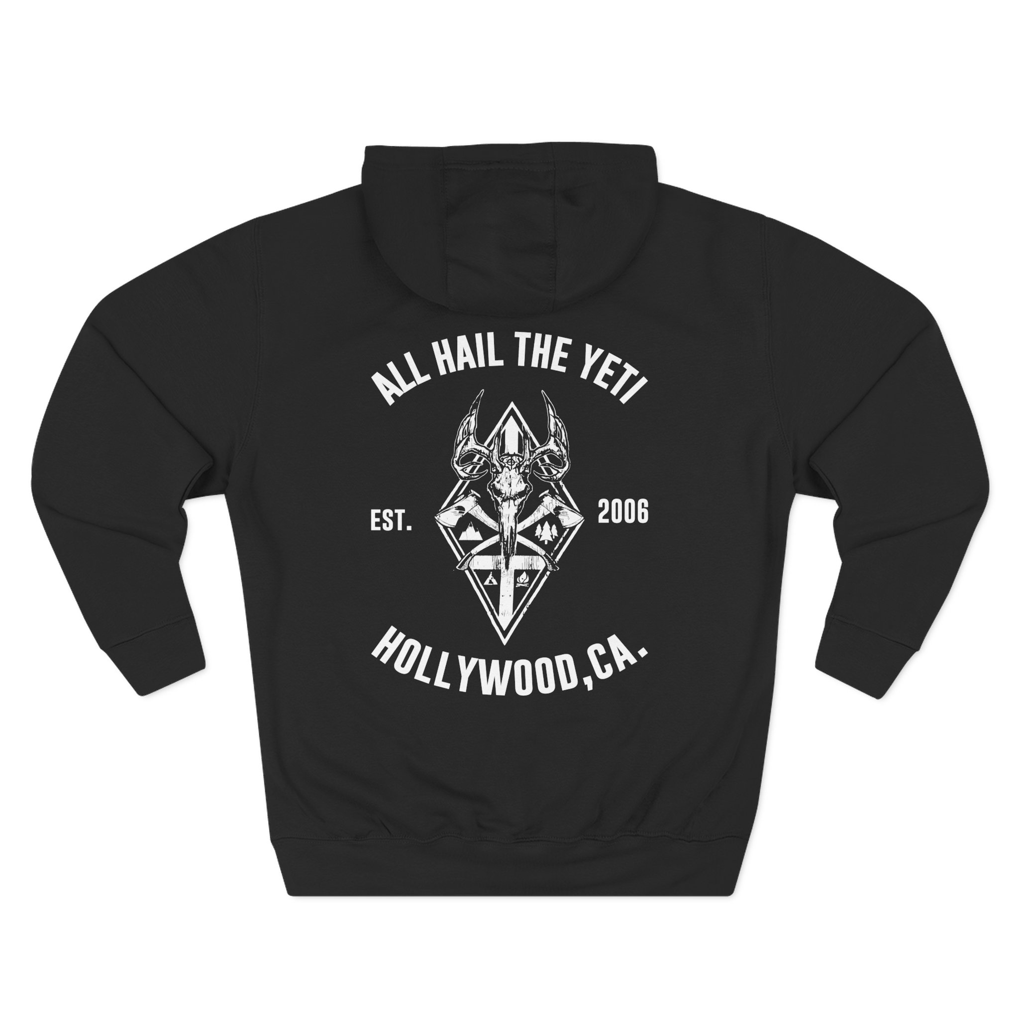 All Hail the Yeti Hollywood Three-Panel Fleece Hoodie