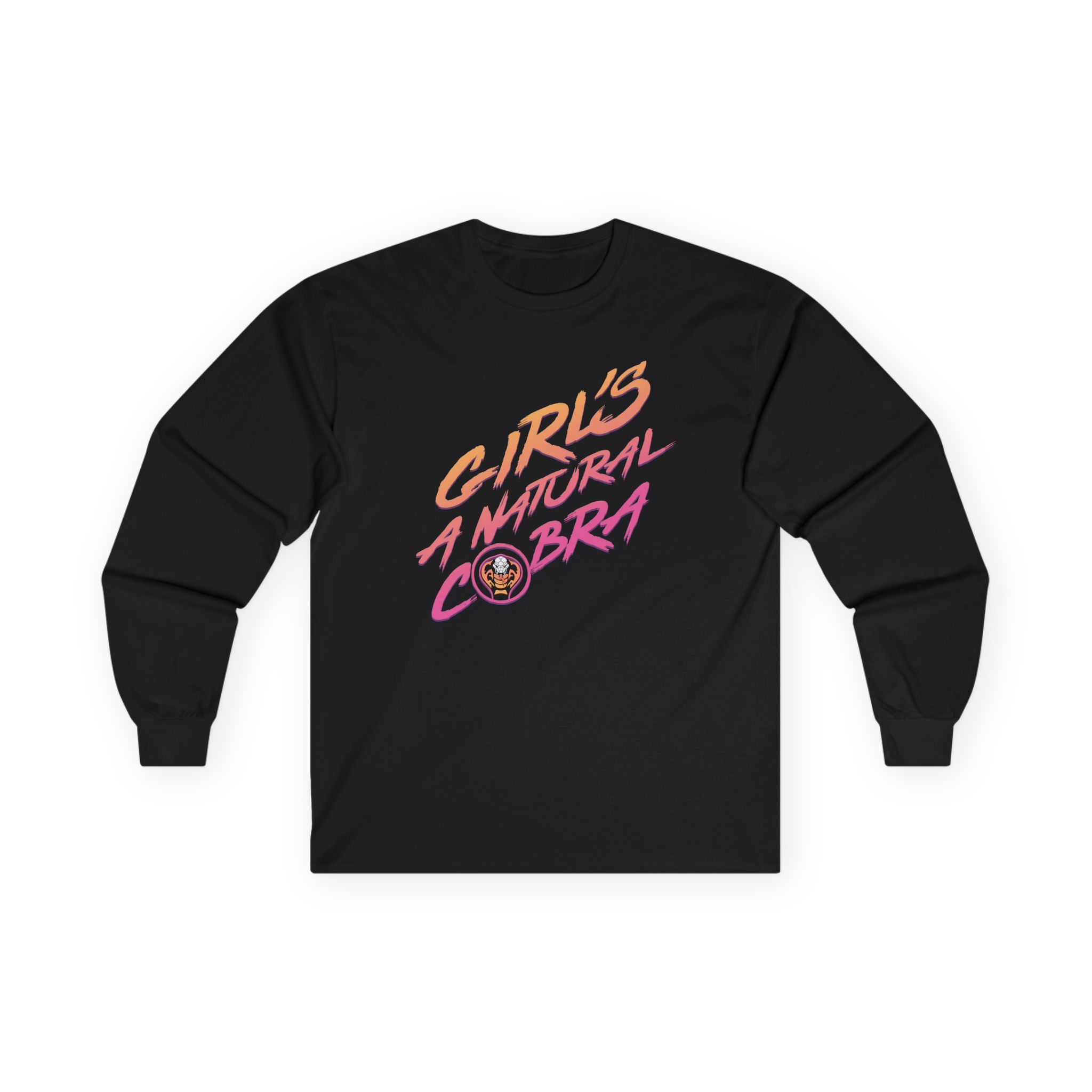 Cobra Kai Girl's Unisex Ultra Cotton Long Sleeve Tee