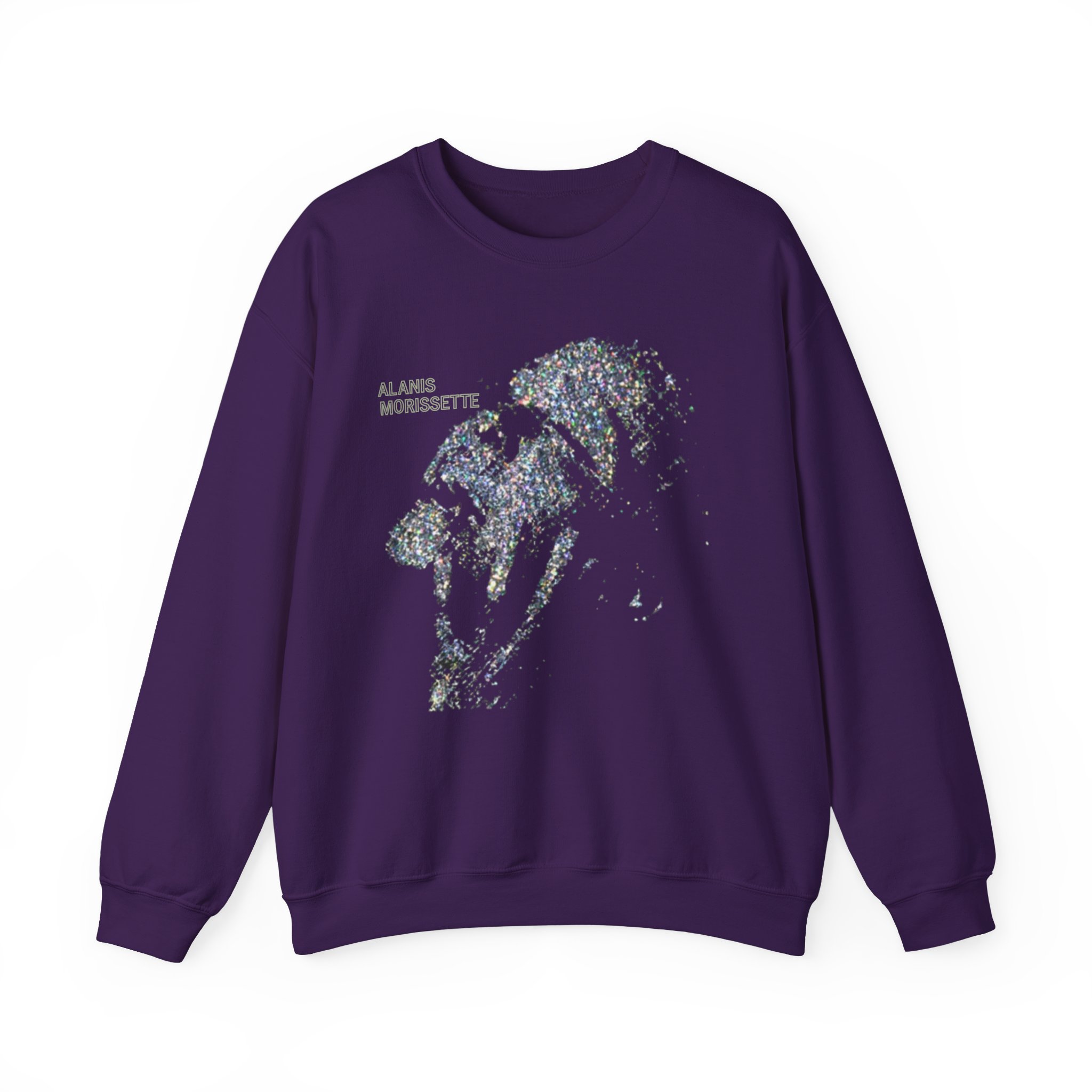 Alanis Morissette Such Pretty Forks Glitter Unisex Heavy Blendâ„¢ Crewneck Sweatshirt