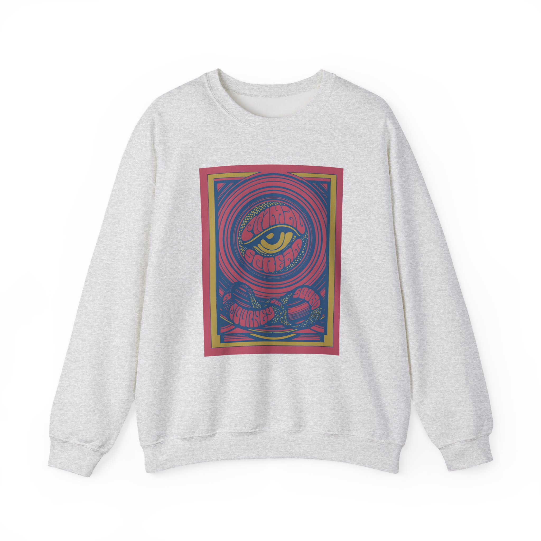 Primal Scream a Journey Into Sound Unisex Heavy Blendâ„¢ Crewneck Sweatshirt