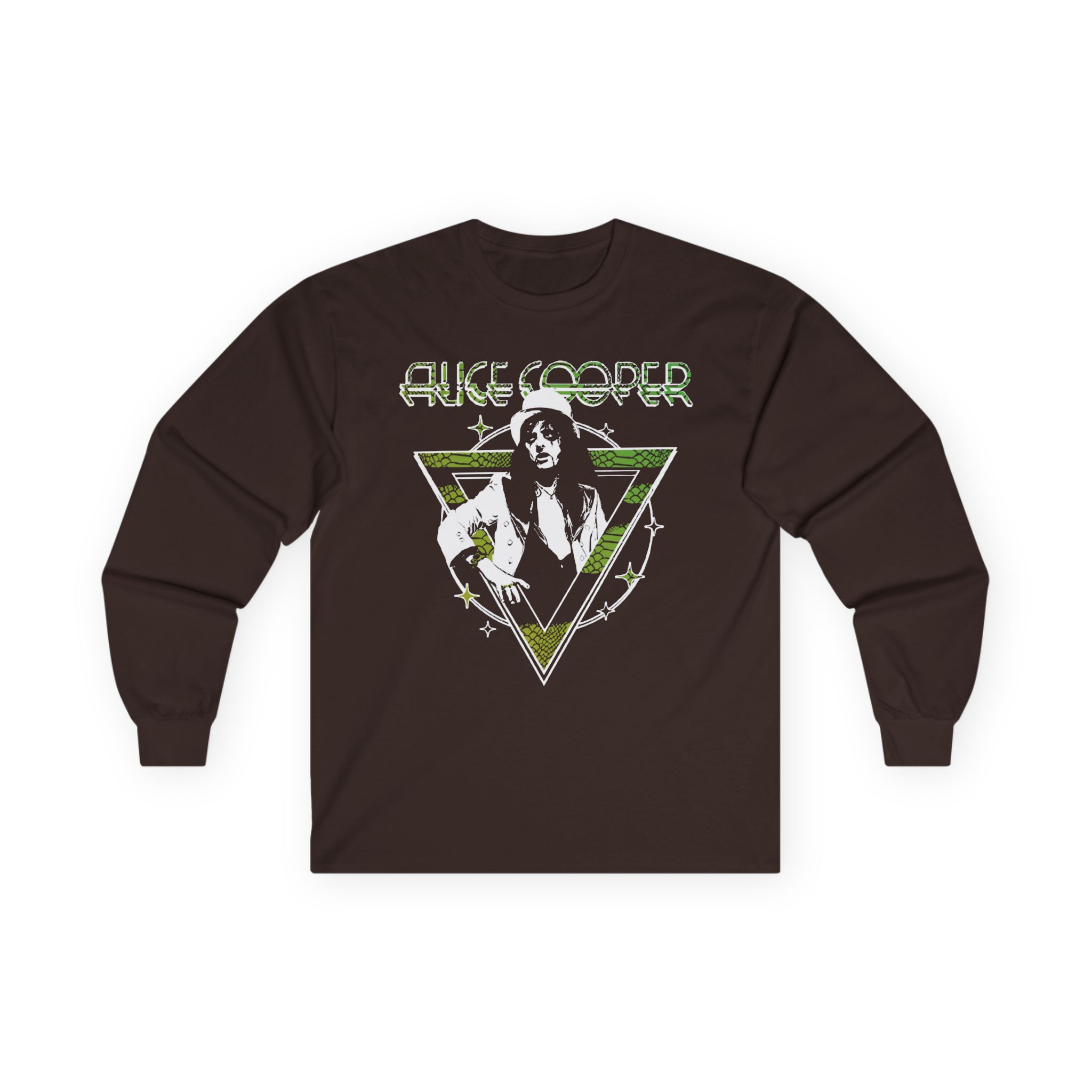 Alice Cooper Welcome to My Nightmare 50th Anniversary Top Hat Unisex Ultra Cotton Long Sleeve Tee