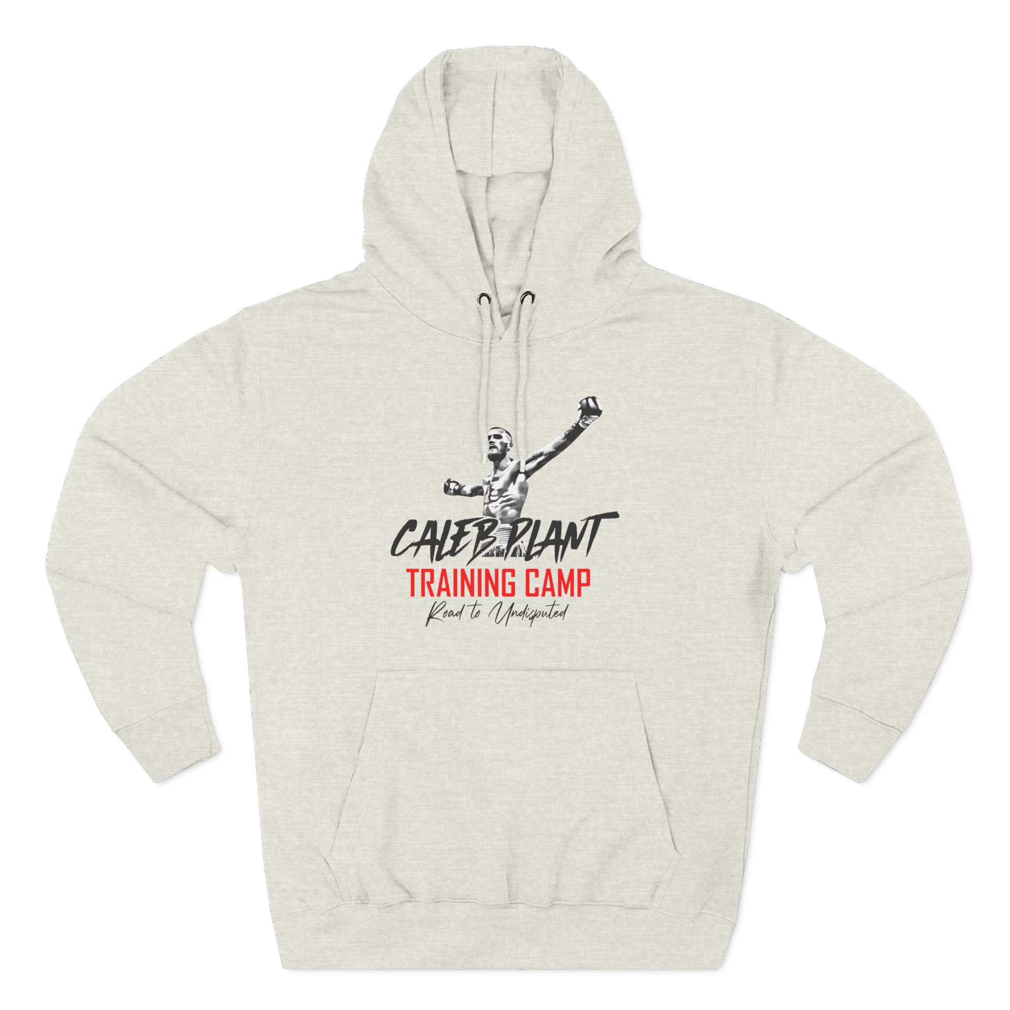 Caleb Plant Training Camp W/ Image Three-Panel Fleece Hoodie