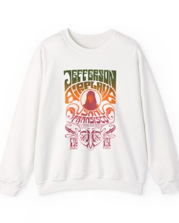 Jefferson Airplane Psychedelic Unisex Heavy Blend™ Crewneck Sweatshirt