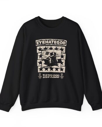 Eyehategod Depress Unisex Heavy Blend™ Crewneck Sweatshirt