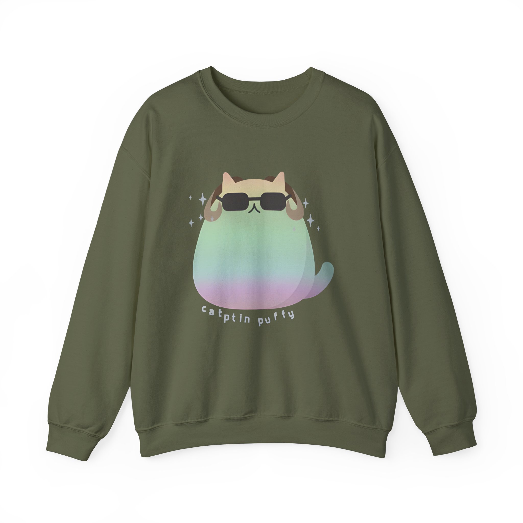 Captain Puffy Unisex Heavy Blendâ„¢ Crewneck Sweatshirt