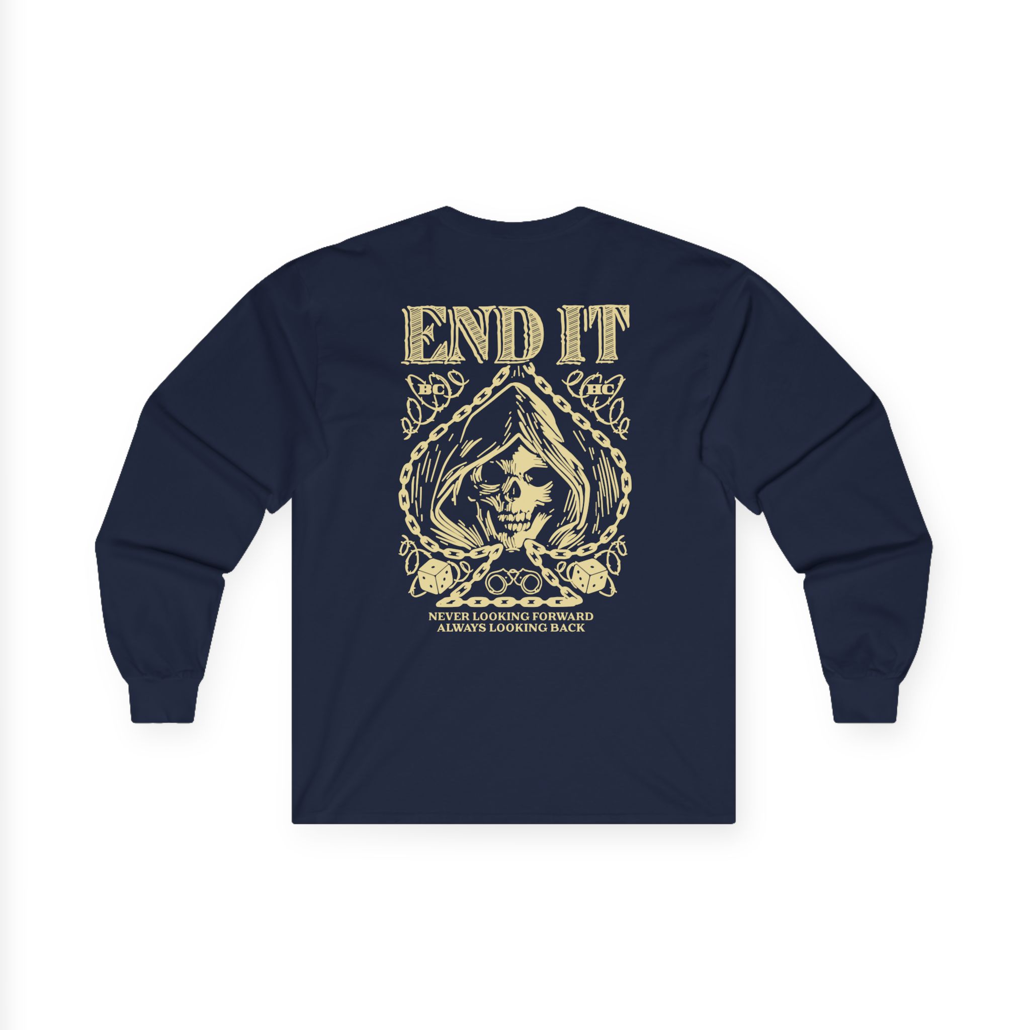 End It Spade Reaper Unisex Ultra Cotton Long Sleeve Tee