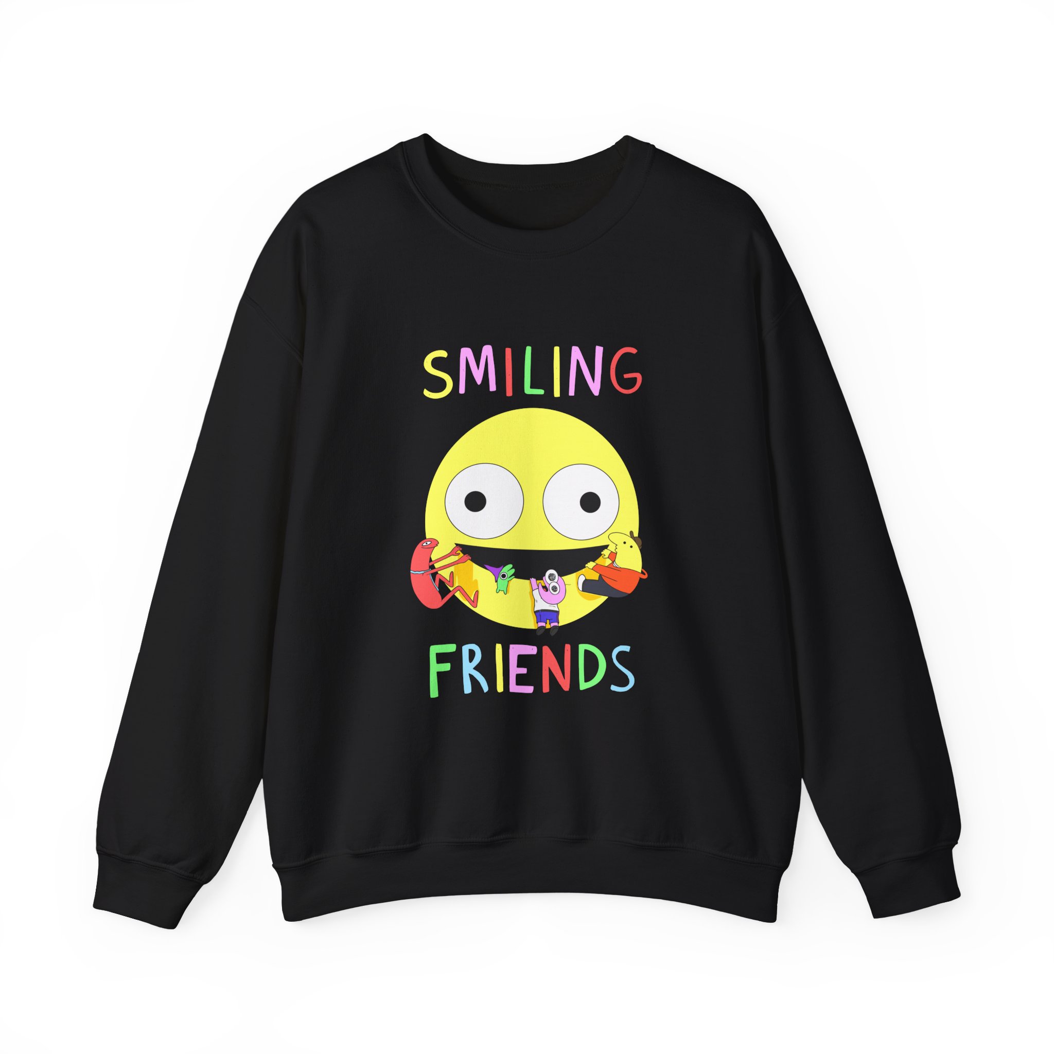 Smiling Friends Unisex Heavy Blend Crewneck Sweatshirt