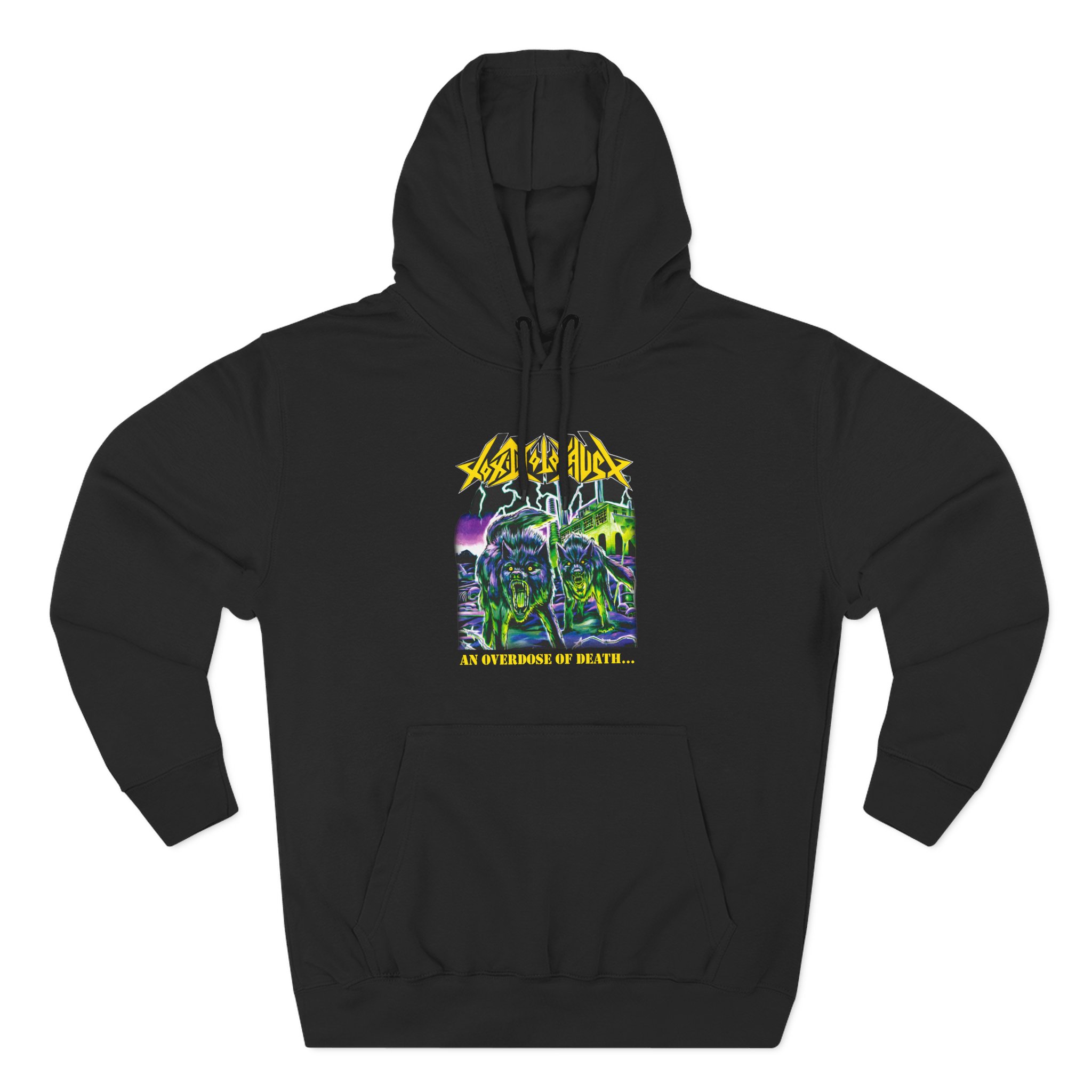 Toxic Holocaust Overdose Three-Panel Fleece Hoodie