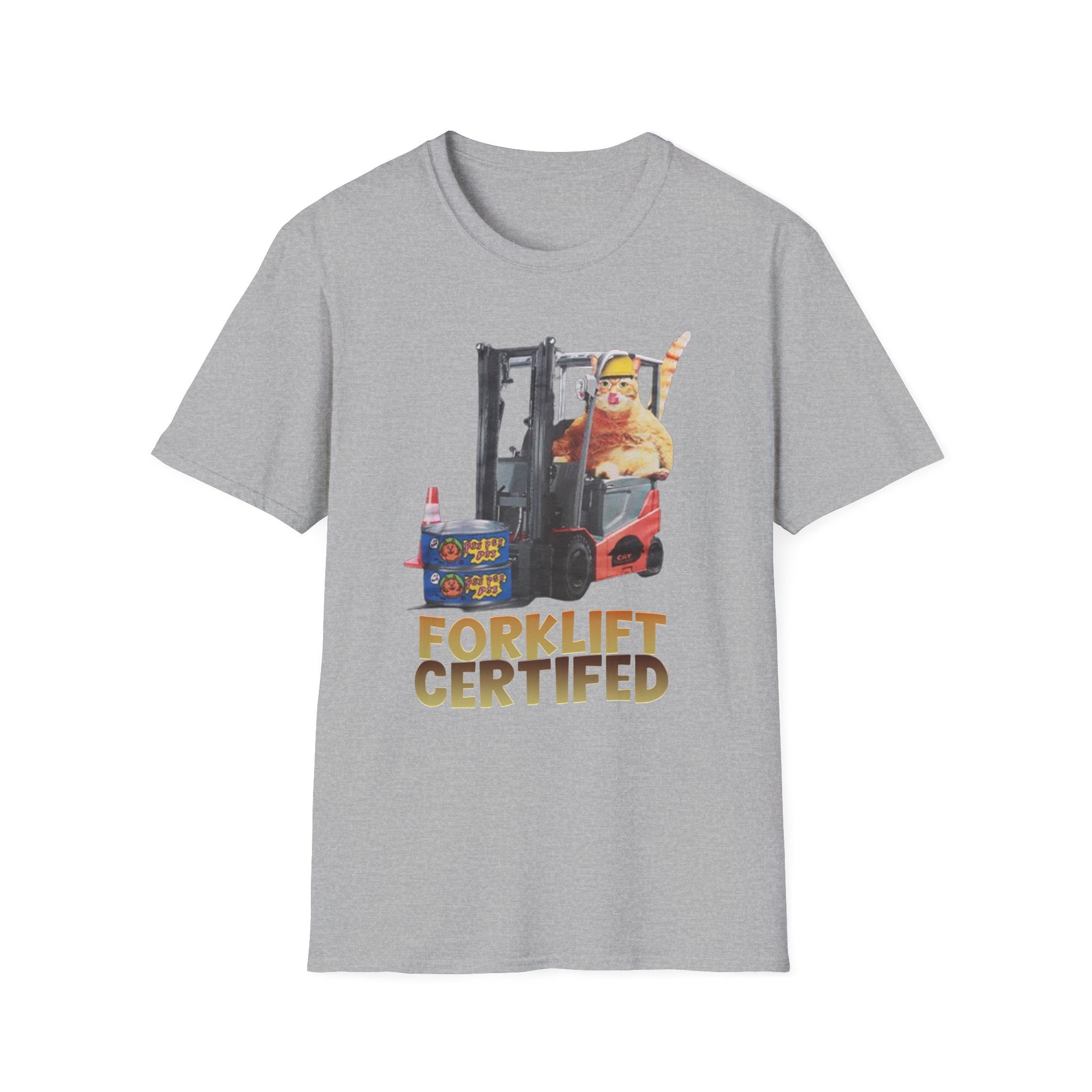 William Osman Forklift Certified Unisex Softstyle T-Shirt