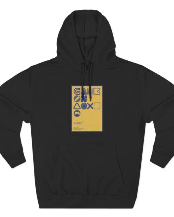 PlayStation Game On Three-Panel Fleece Hoodie