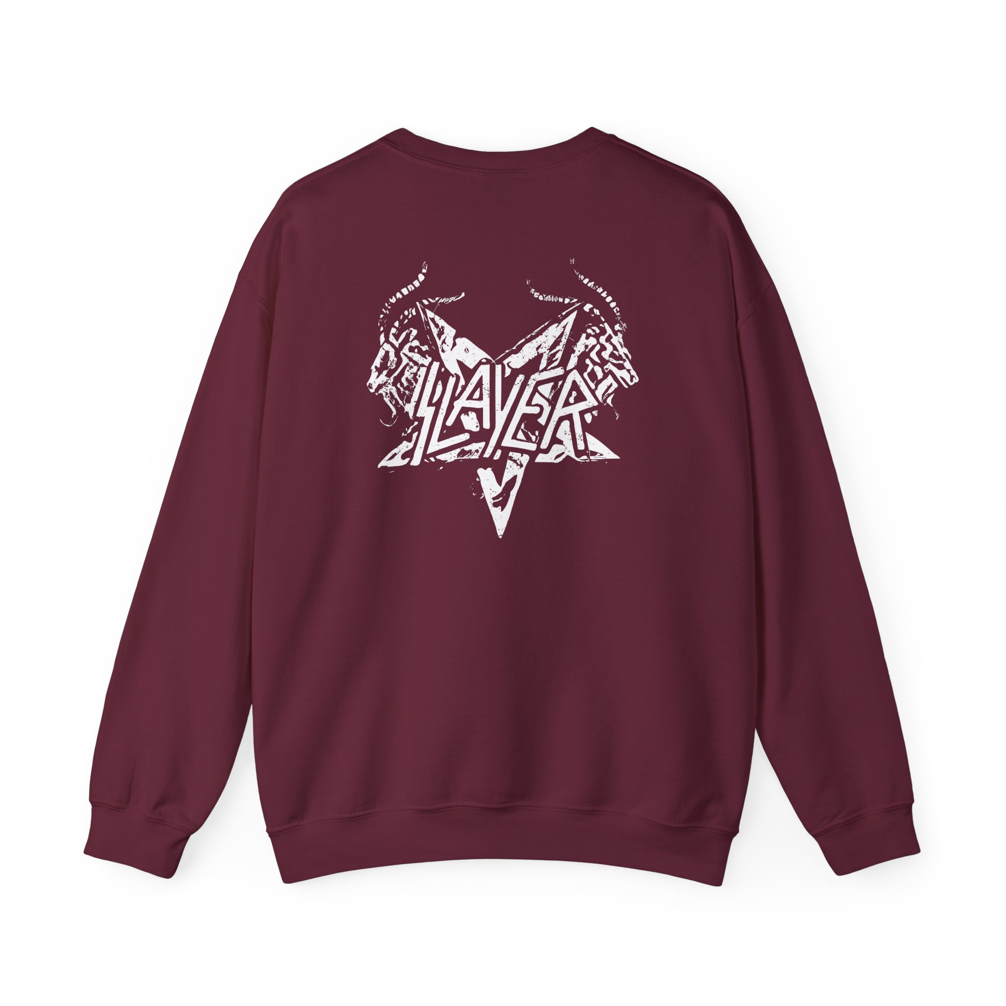 Slayer Horns Unisex Heavy Blendâ„¢ Crewneck Sweatshirt