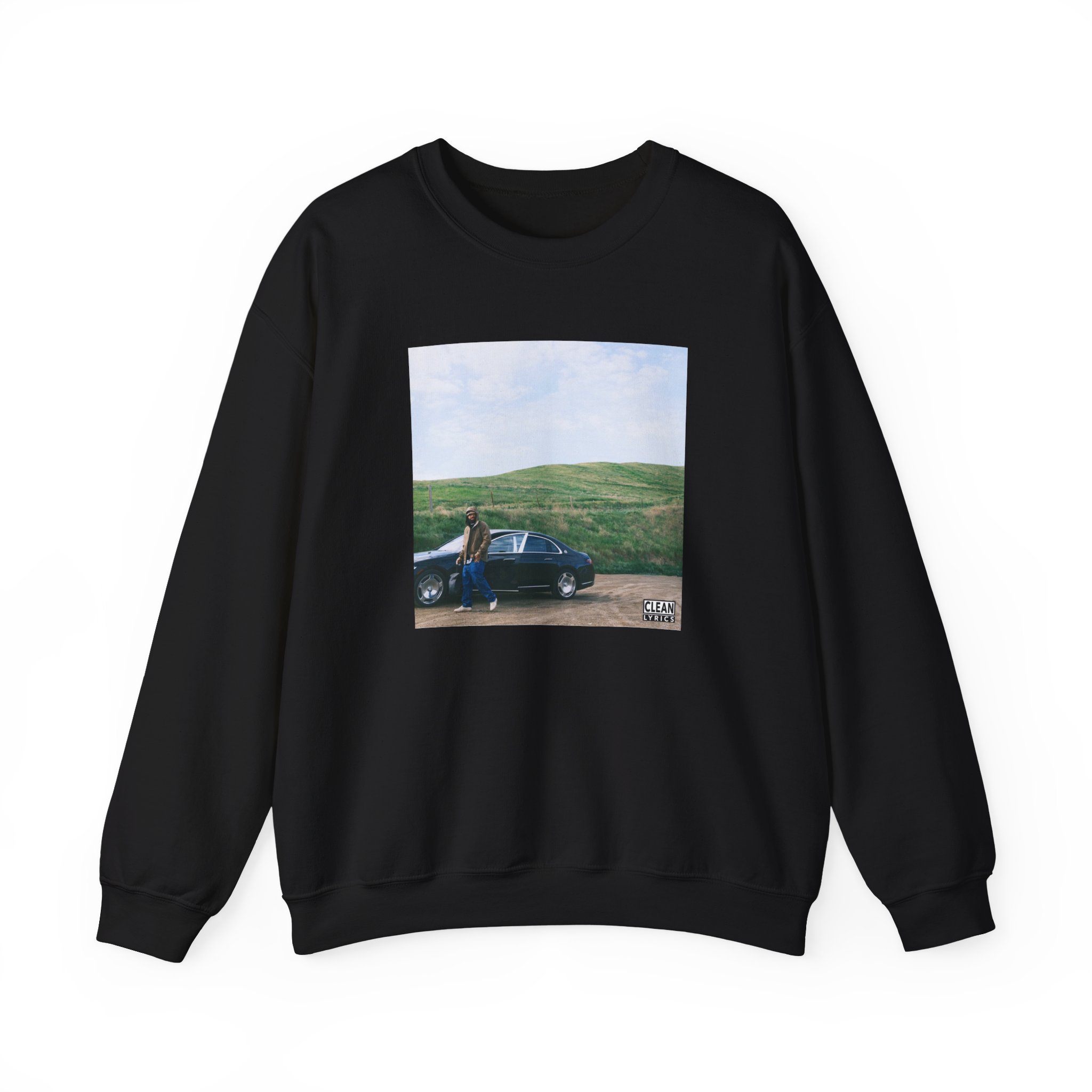 Larry June Difm Album Unisex Heavy Blendâ„¢ Crewneck Sweatshirt