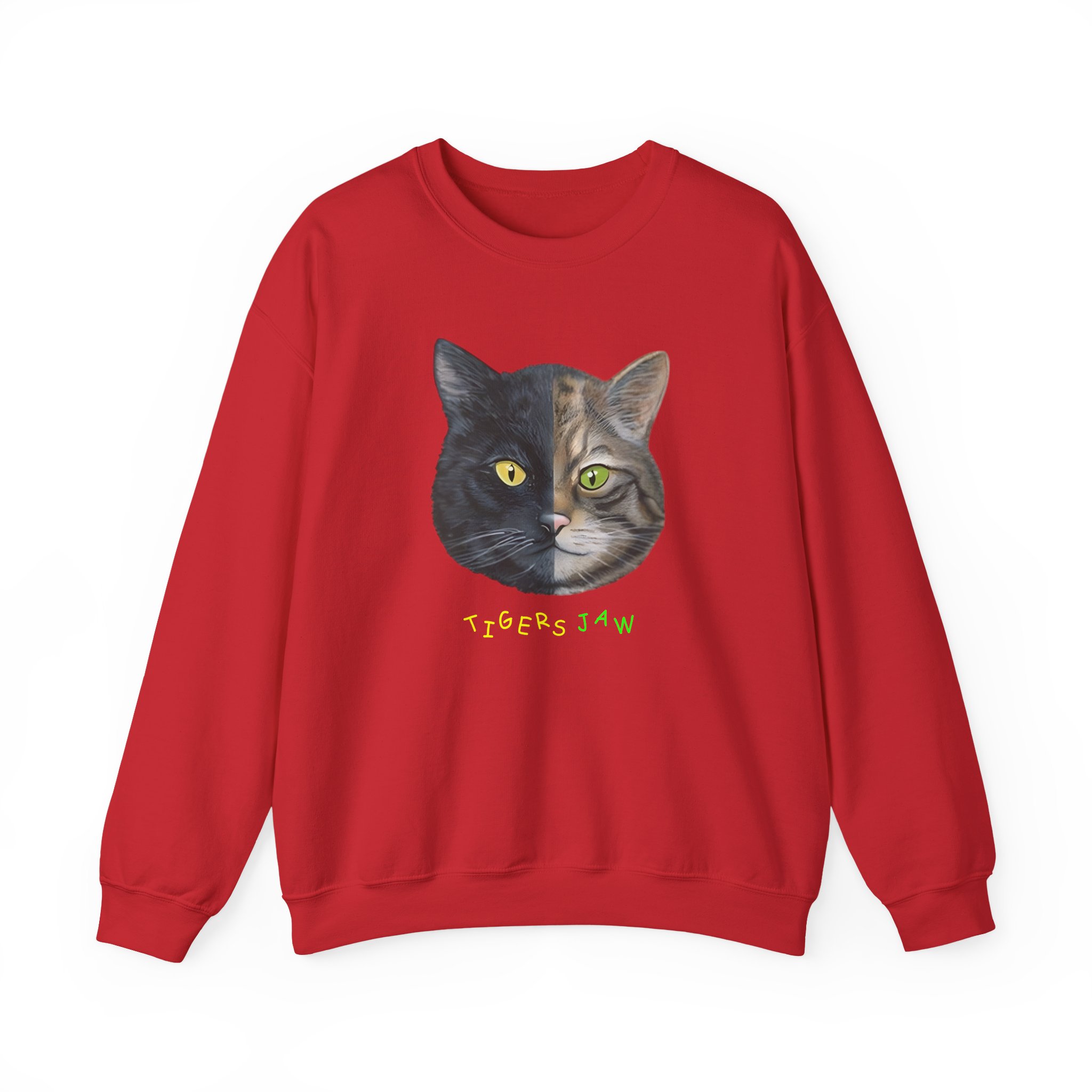 Tigers Jaw Cat Unisex Heavy Blendâ„¢ Crewneck Sweatshirt