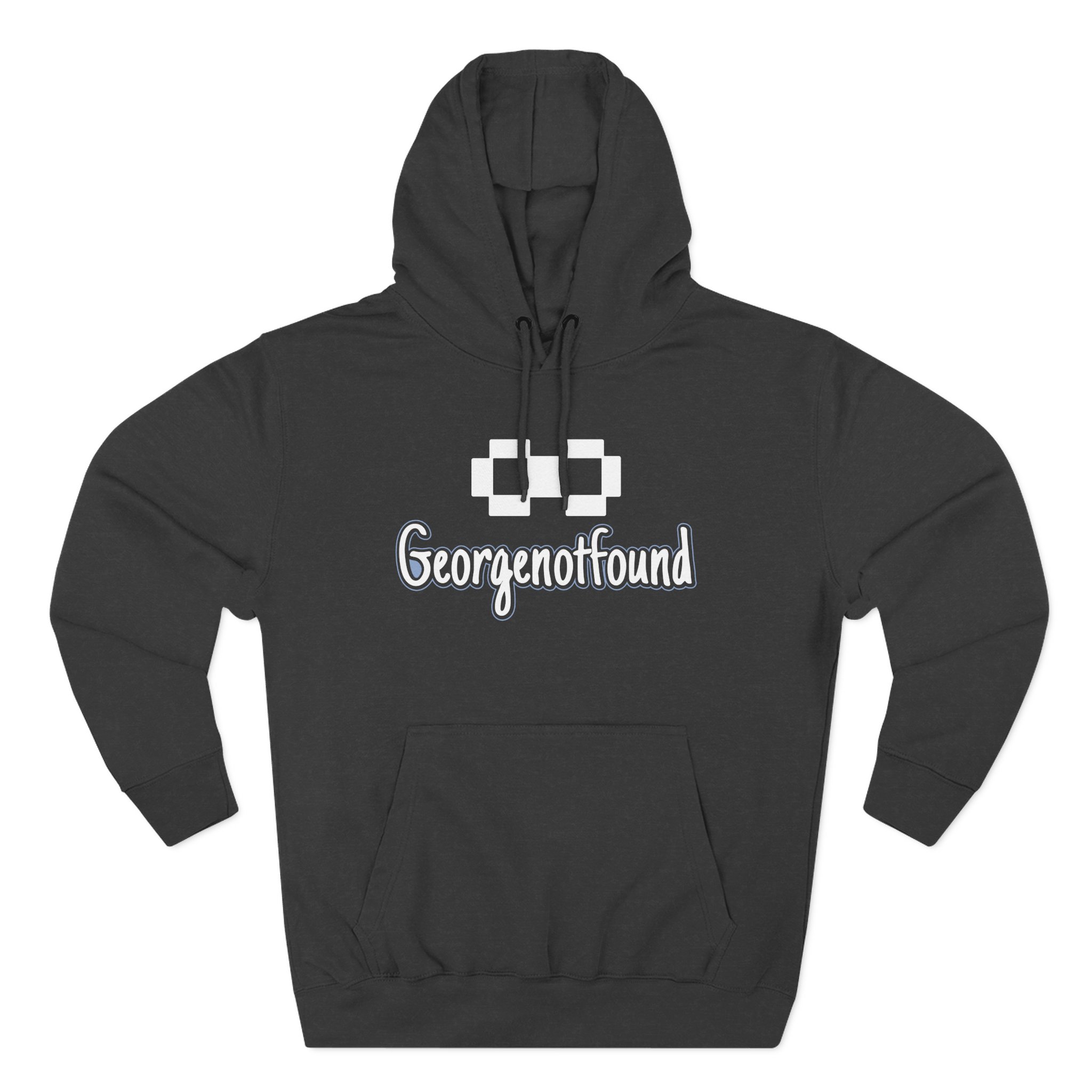 Georgenotfound Three-Panel Fleece Hoodie