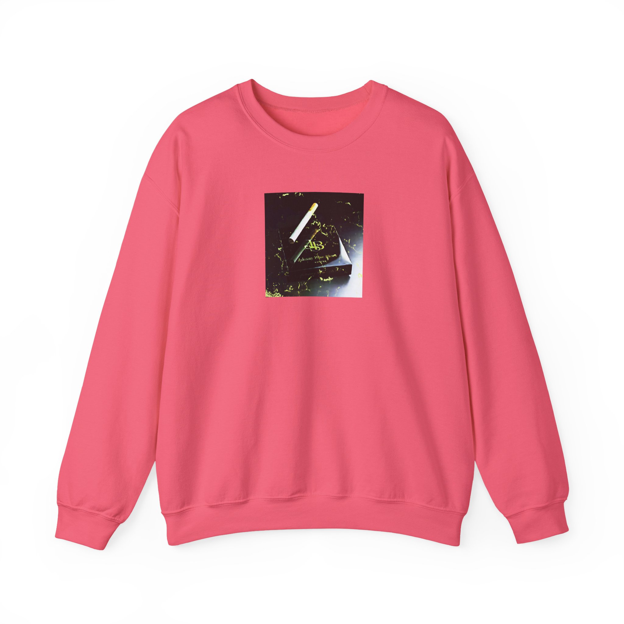 Sturgill Simpson Cigarette Box Unisex Heavy Blendâ„¢ Crewneck Sweatshirt