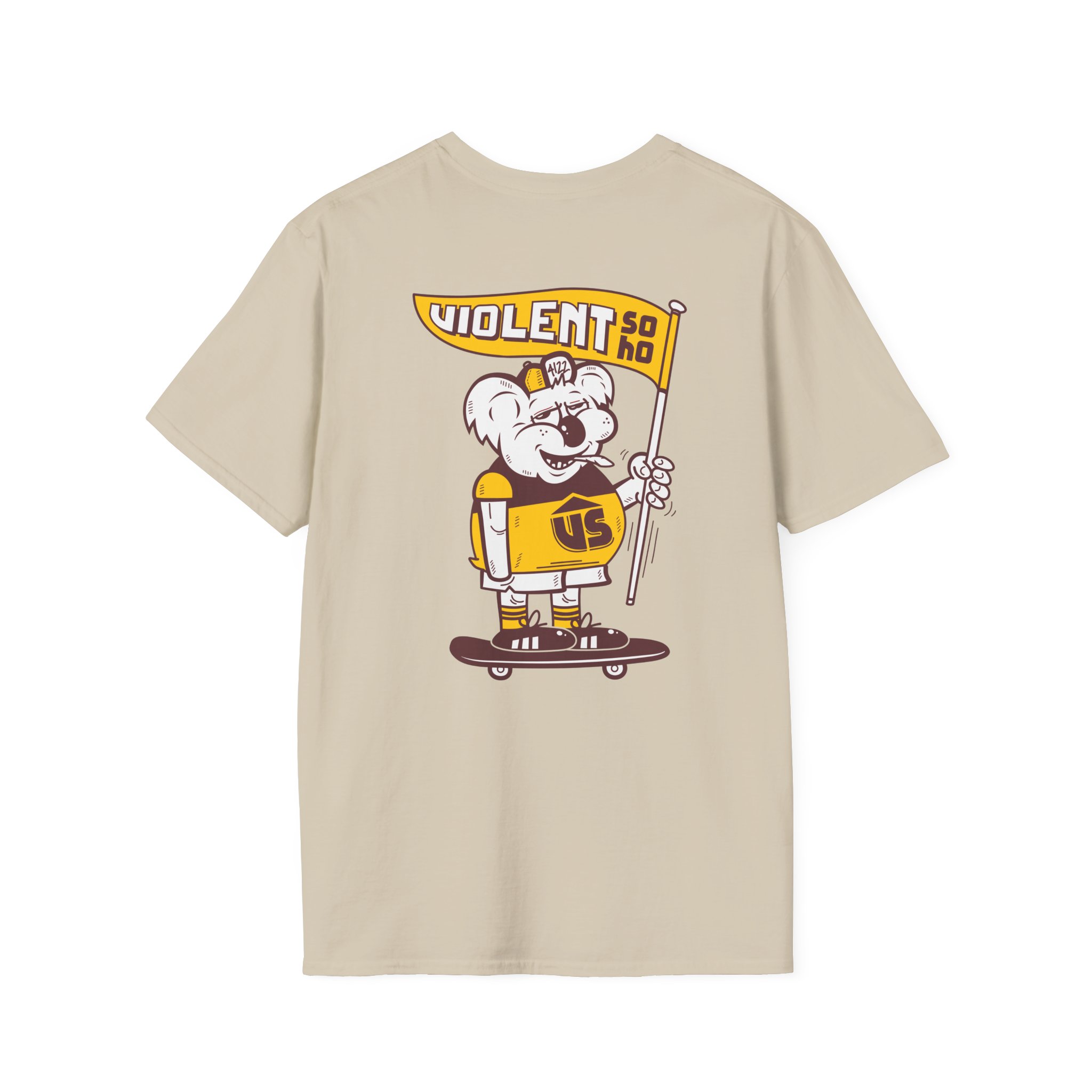 Violent Soho Brisbane Bears Unisex Softstyle T-Shirt