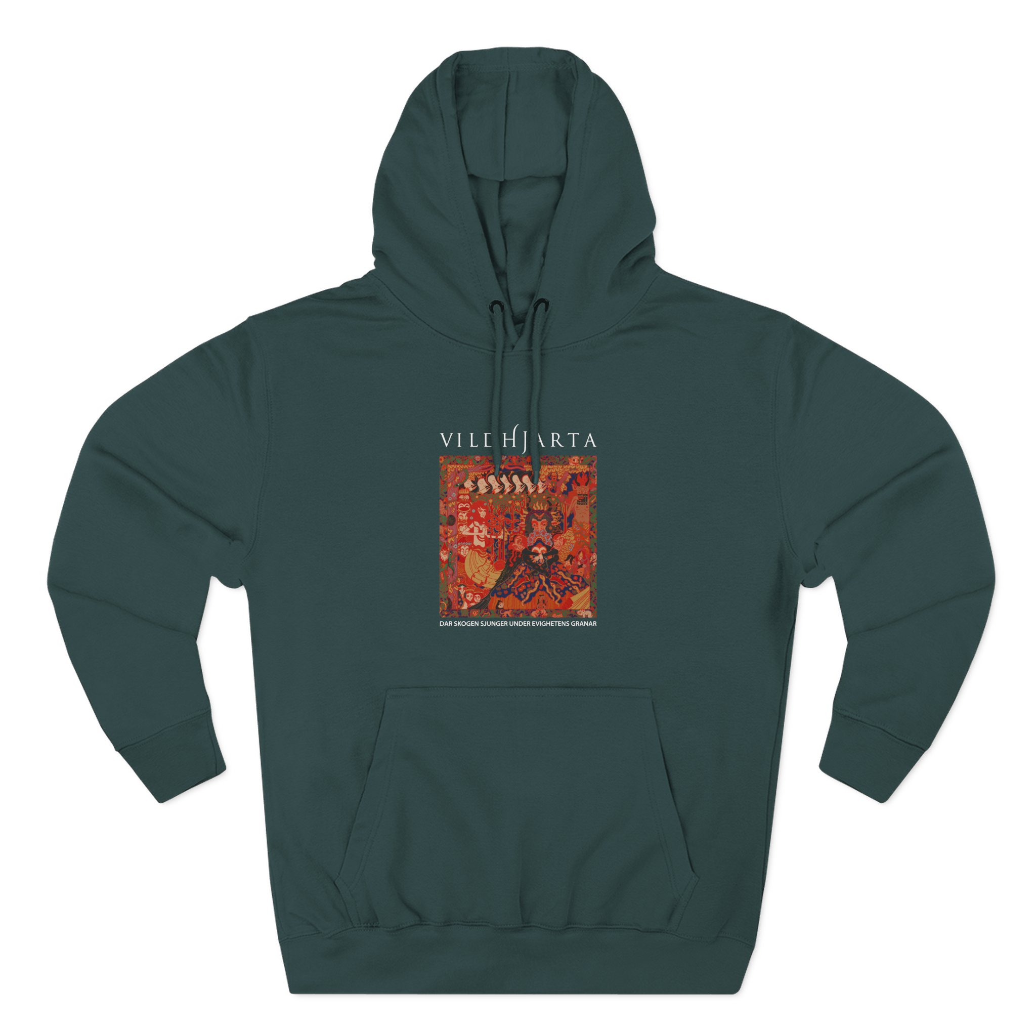 Vildhjarta Dssueg Three-panel Fleece Hoodie
