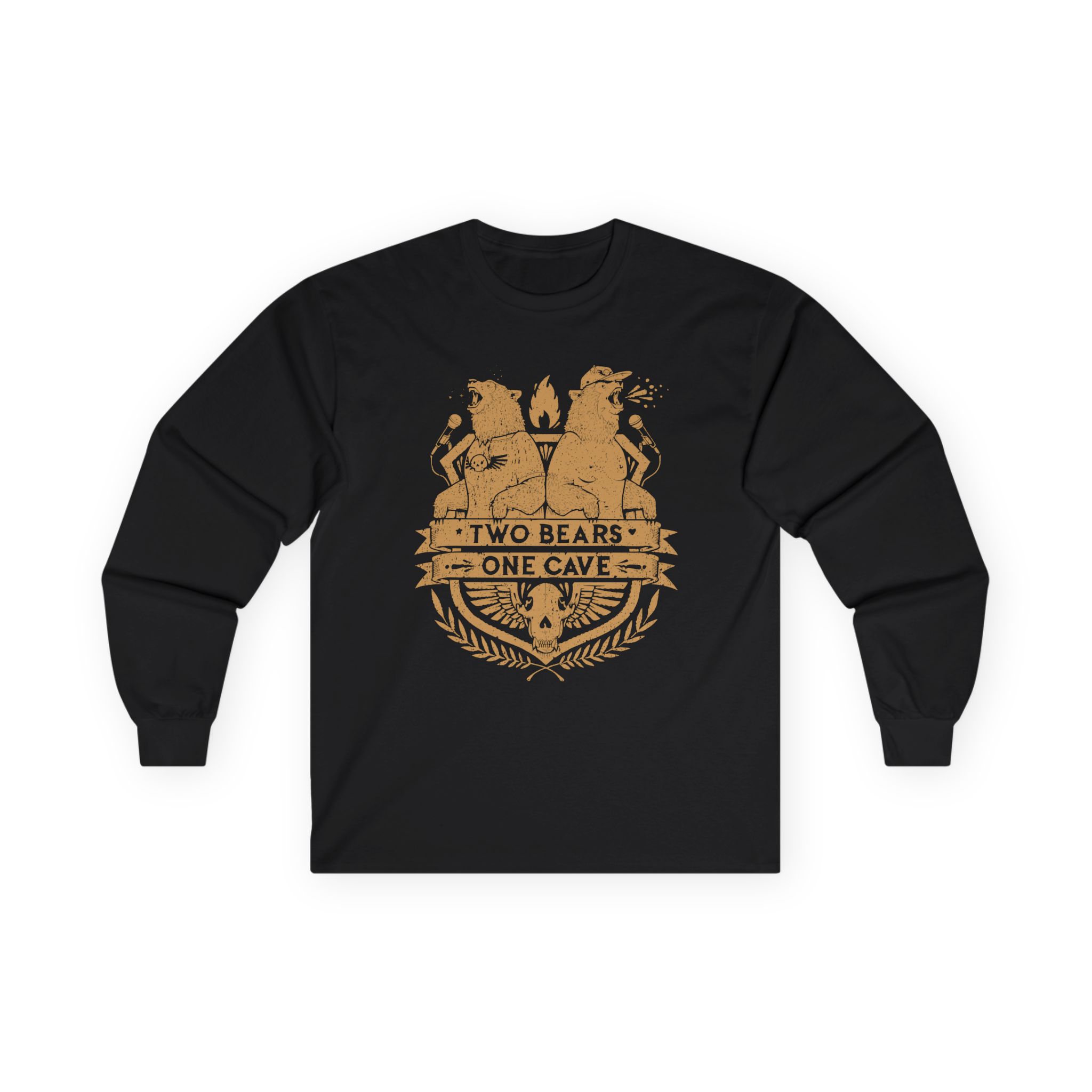 Ymh 2 BEARS, 1 CAVE by Jeremy Fish Unisex Ultra Cotton Long Sleeve Tee