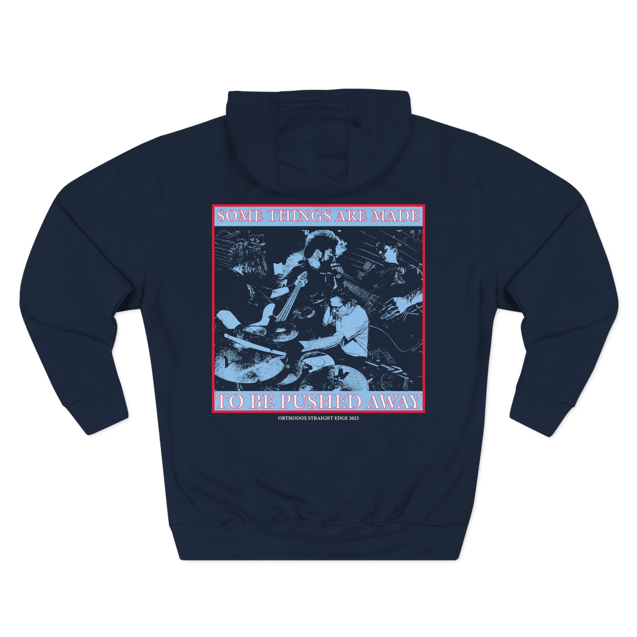 Orthodox Box Logo Three-Panel Fleece Hoodie