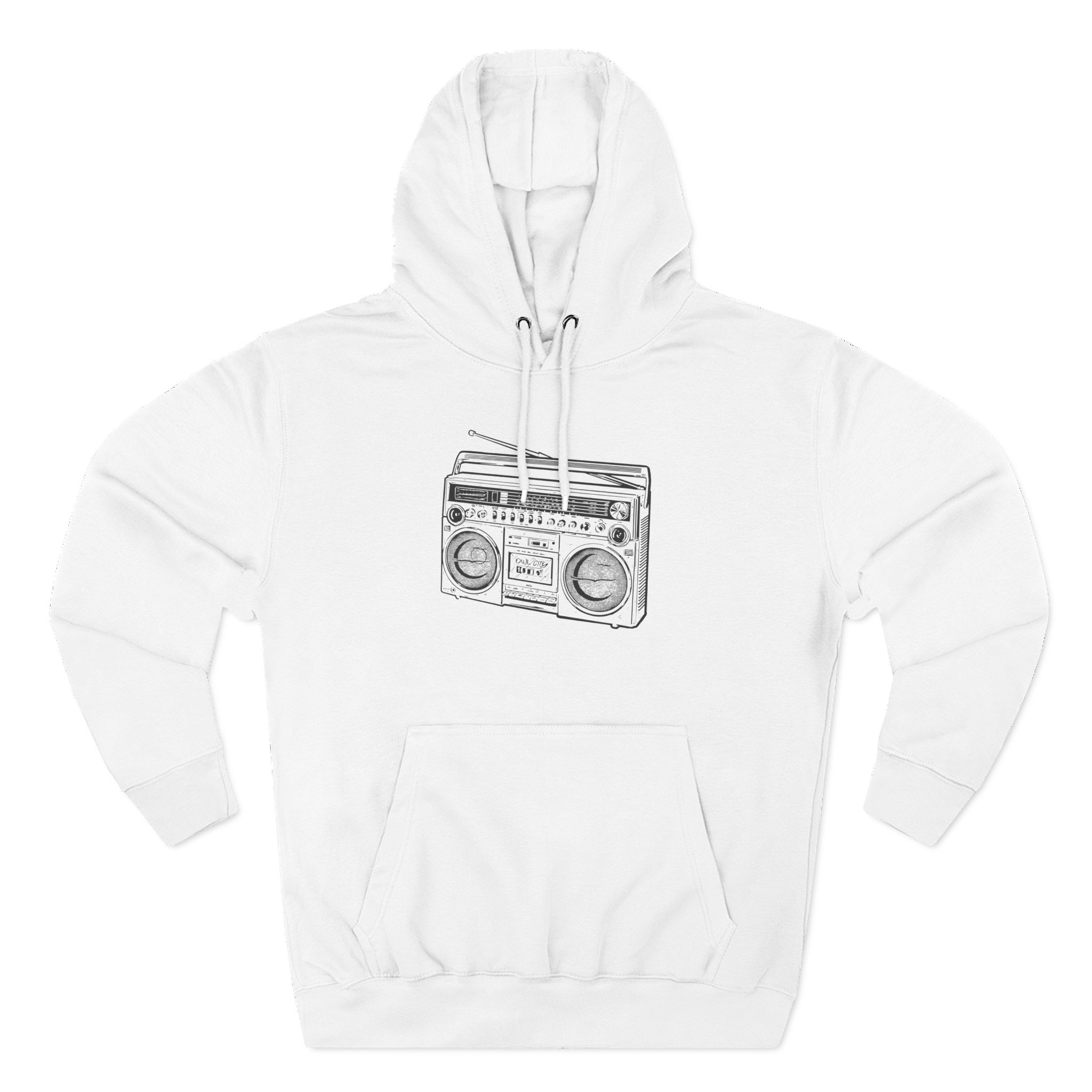 Owl City Boom Box Three-Panel Fleece Hoodie