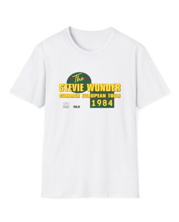 Stevie Wonder 84 Unisex Softstyle T-Shirt