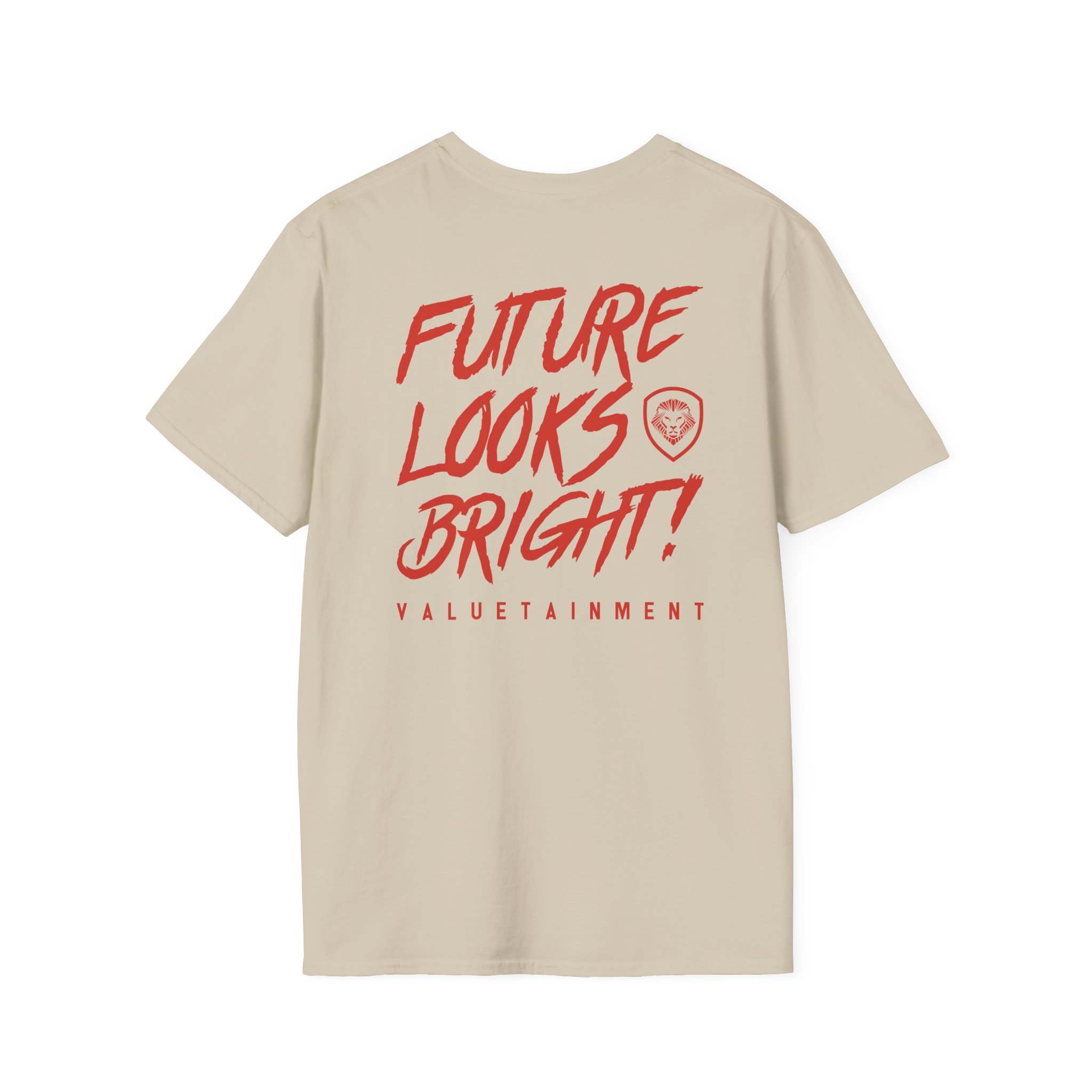 Valuetainment Future Looks Bright Unisex Softstyle T-Shirt