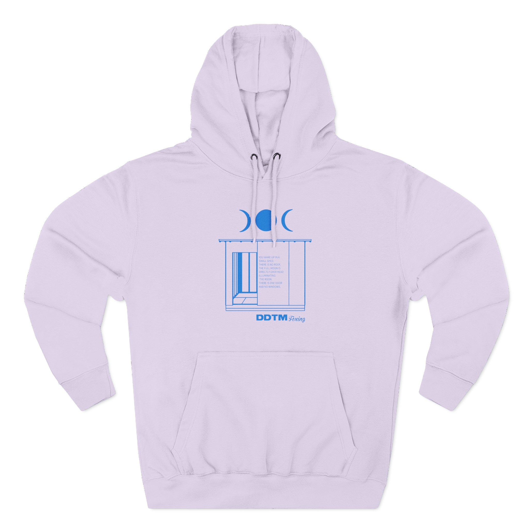 Foxing Chapter Three-Panel Fleece Hoodie