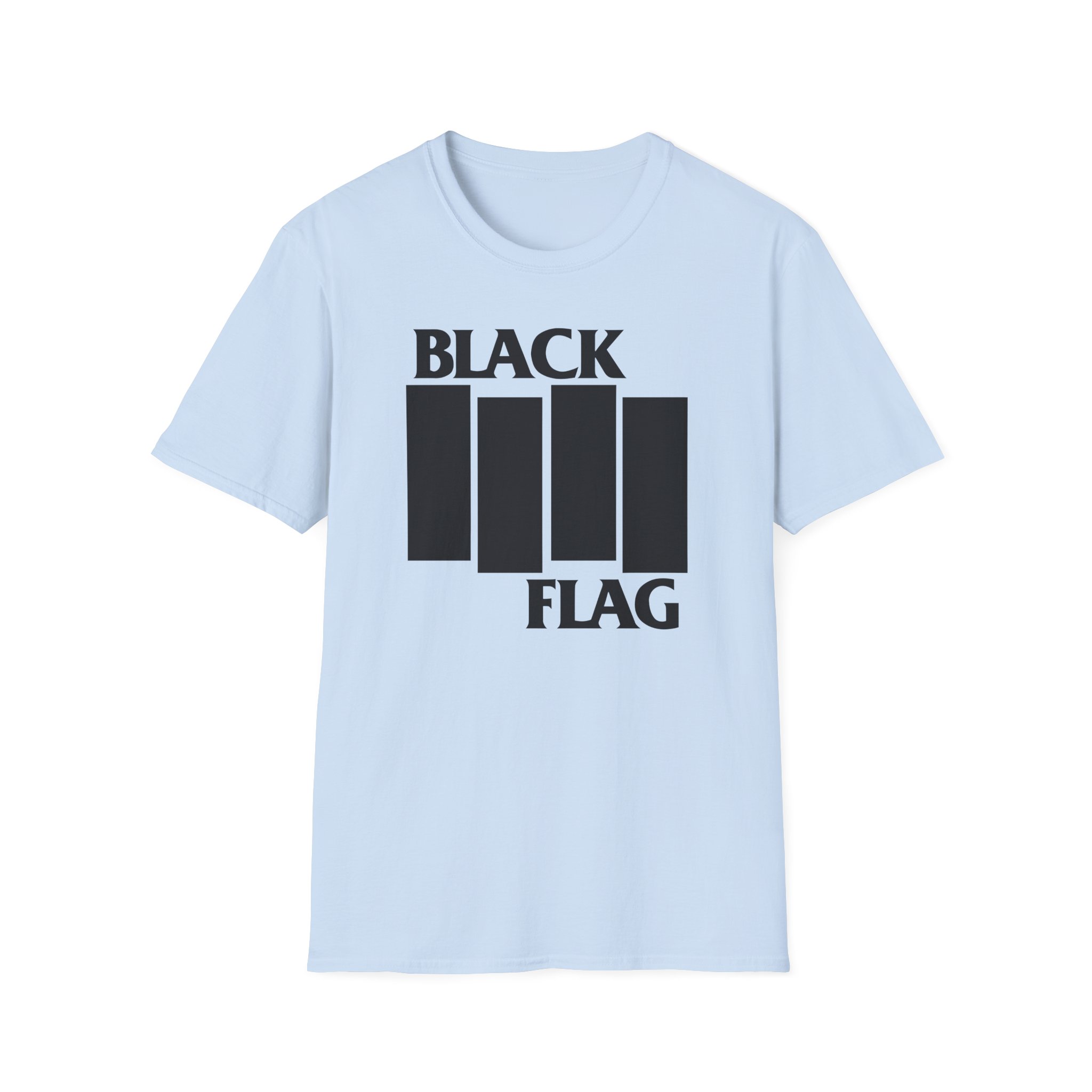 Black Flag Bars Unisex Softstyle T-Shirt