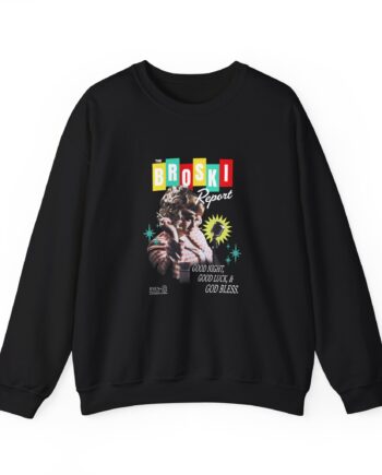 Broski Report Tune in Tuesdays Unisex Heavy Blend™ Crewneck Sweatshirt