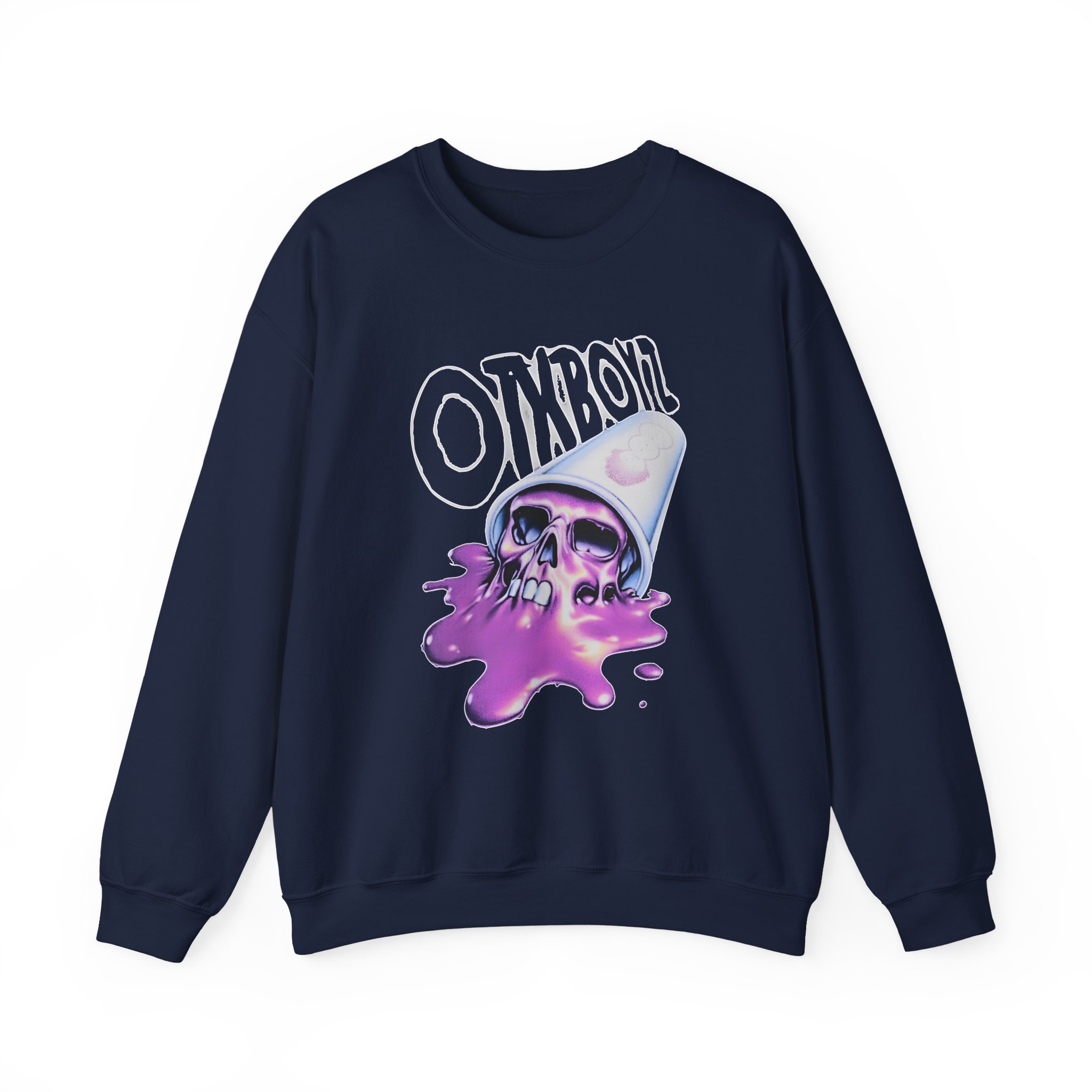 Ohgeesy Oil Spill Unisex Heavy Blendâ„¢ Crewneck Sweatshirt
