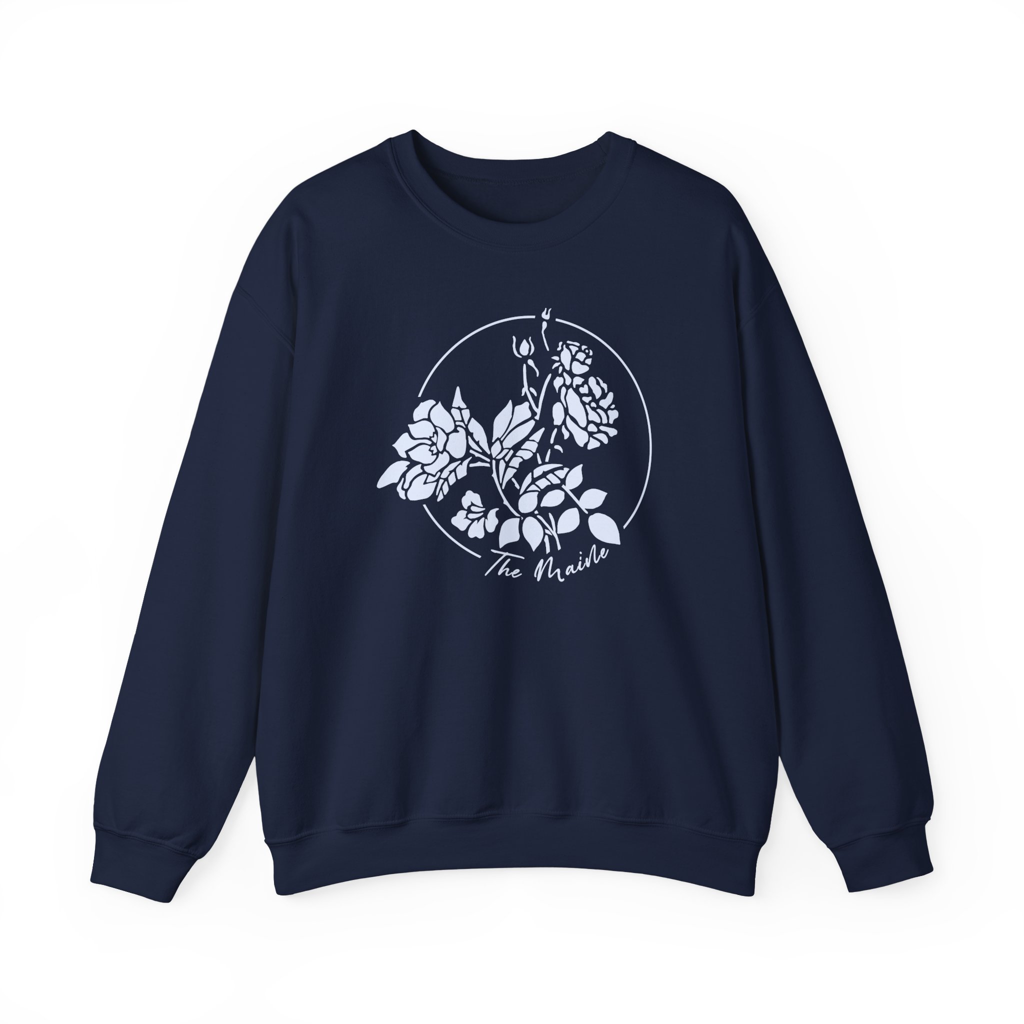 The Maine Flower Unisex Heavy Blend Crewneck Sweatshirt