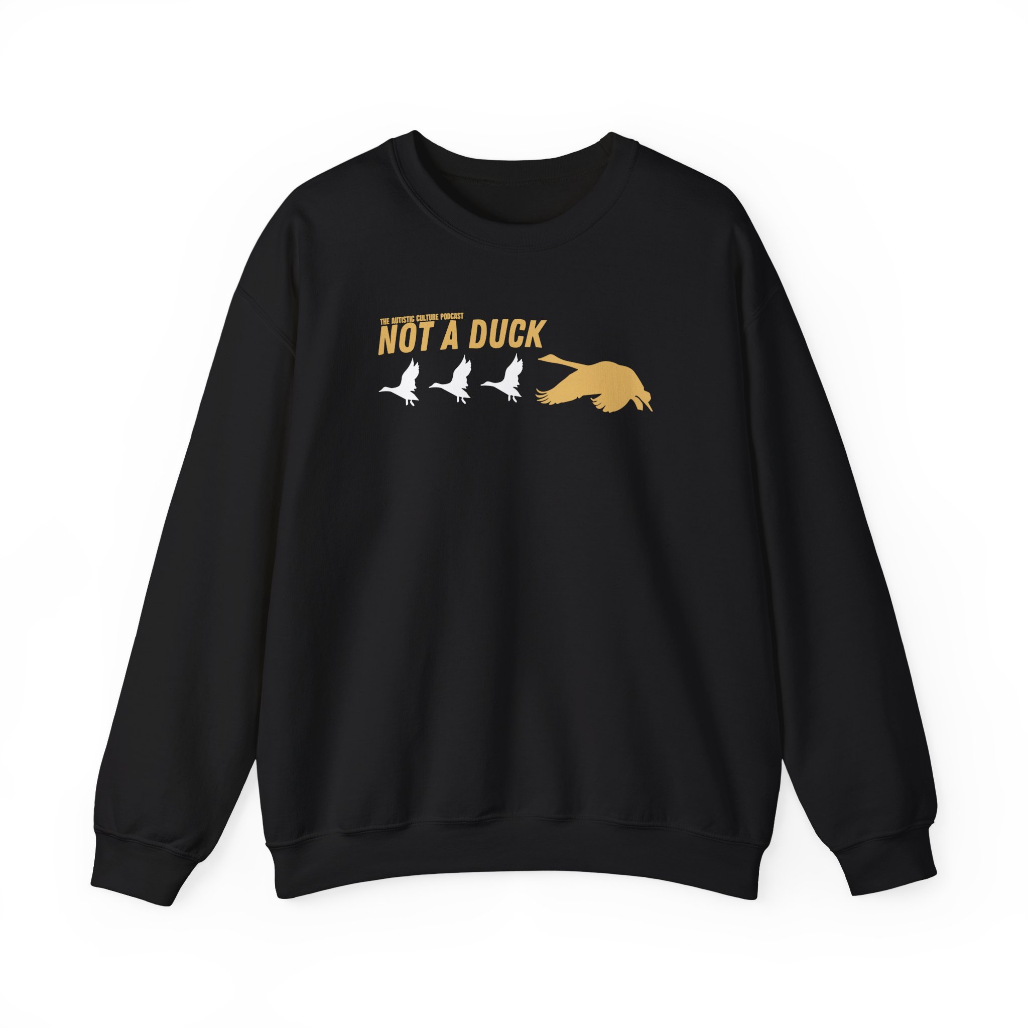 Drawfee Not a Duck Unisex Heavy Blendâ„¢ Crewneck Sweatshirt