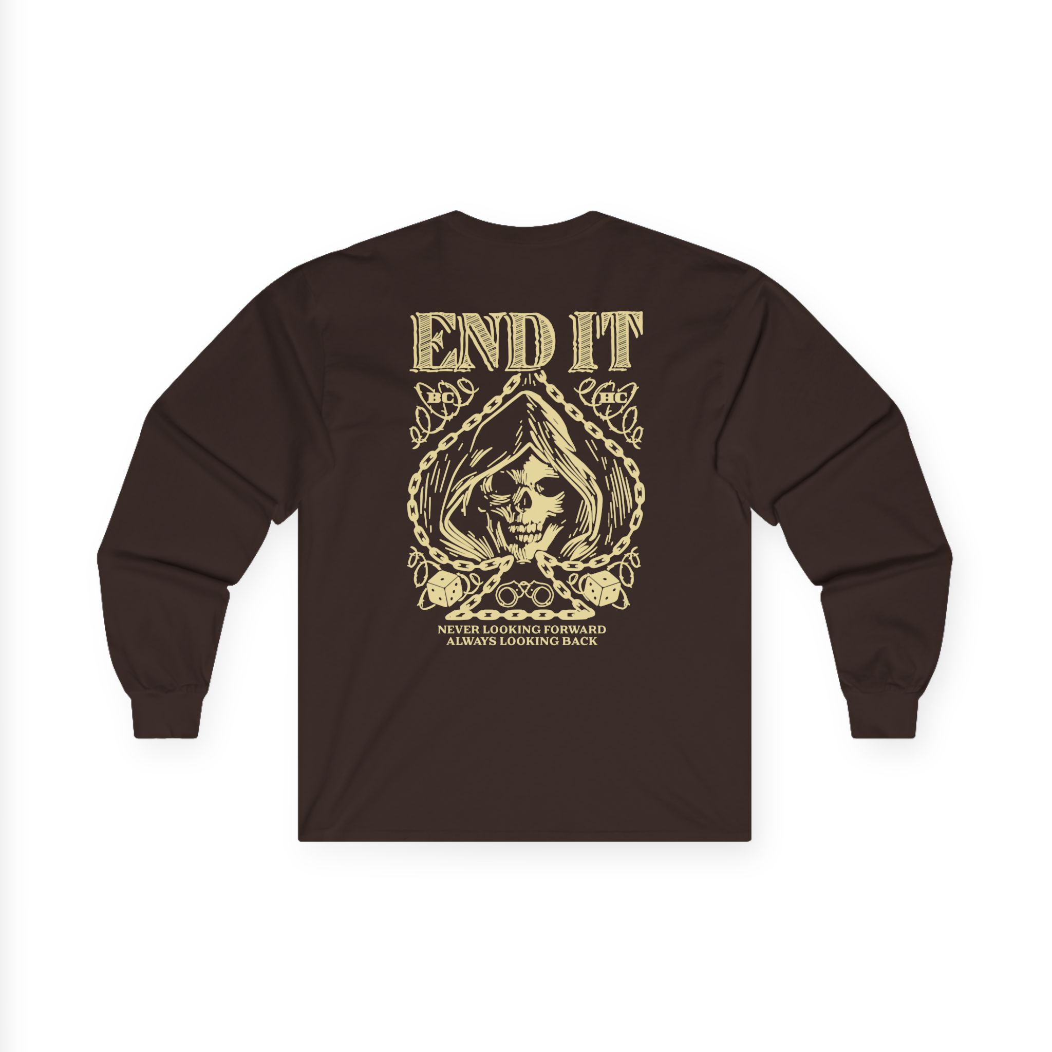 End It Spade Reaper Unisex Ultra Cotton Long Sleeve Tee