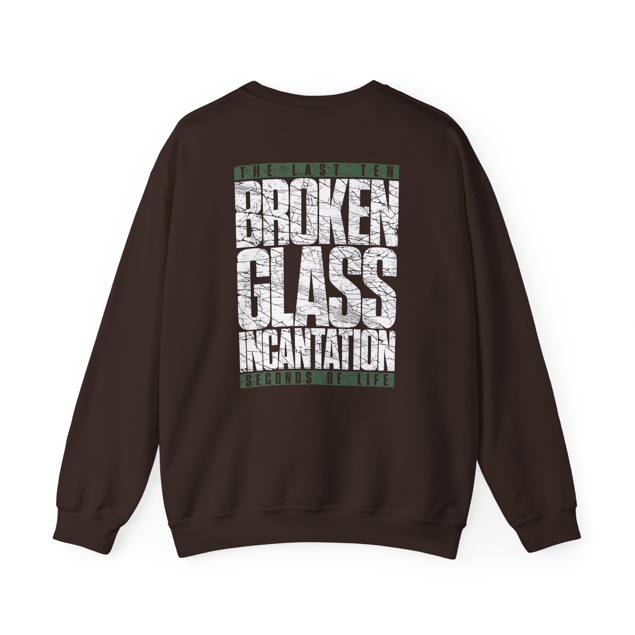 The Last Ten Seconds of Life Broken Glass Unisex Heavy Blendâ„¢ Crewneck Sweatshirt