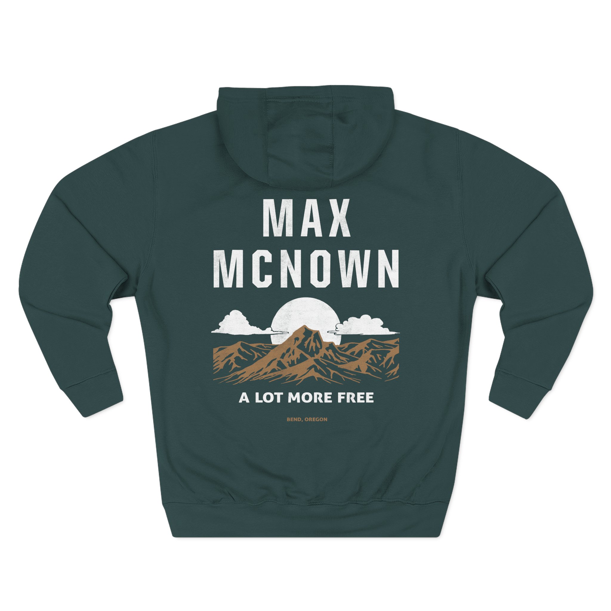 Max Mcnown a Lot More Free Three-Panel Fleece Hoodie