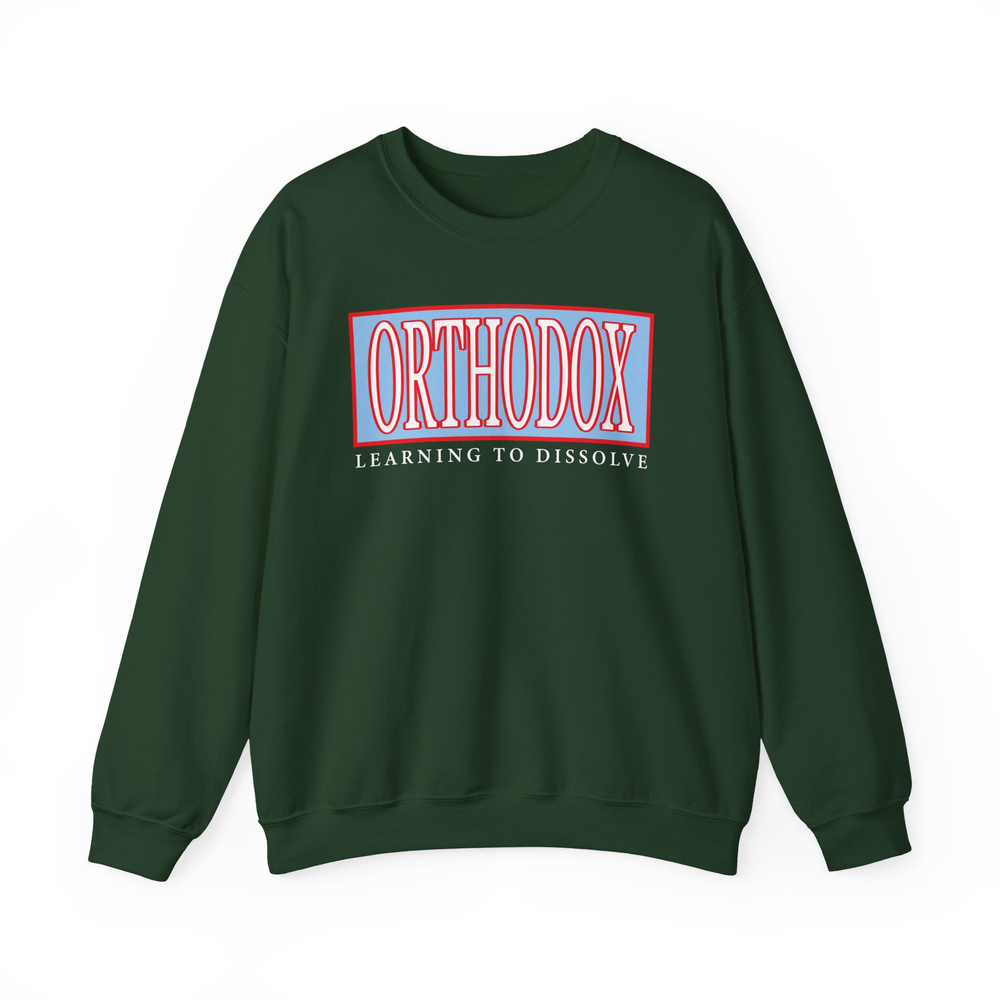 Orthodox Box Logo Unisex Heavy Blendâ„¢ Crewneck Sweatshirt