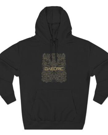 Daedric Mandala Three-Panel Fleece Hoodie